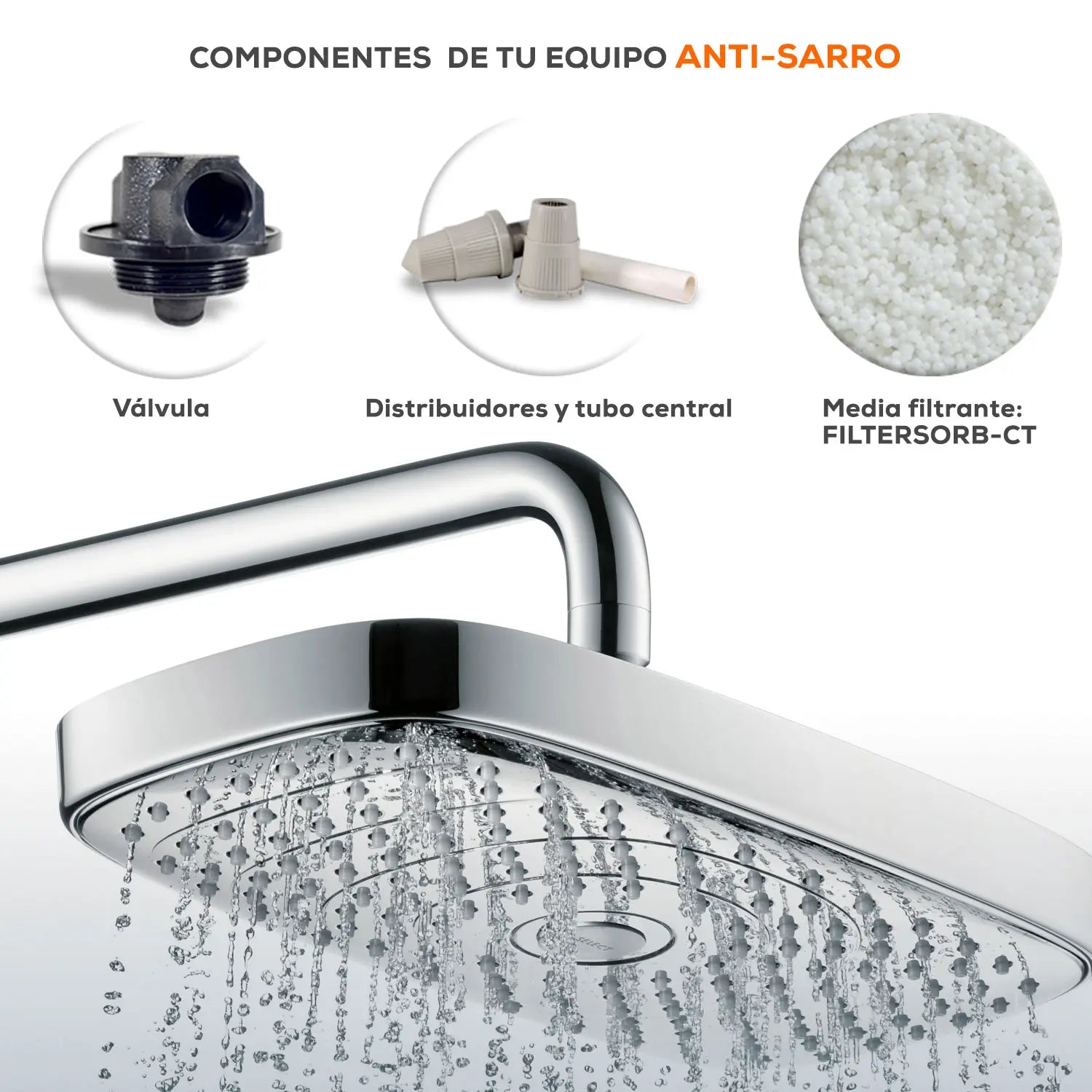 Inhibidor de incrustaciones 79 LPM Marca EVANS. Modelo: KIT-ANTISARRO21