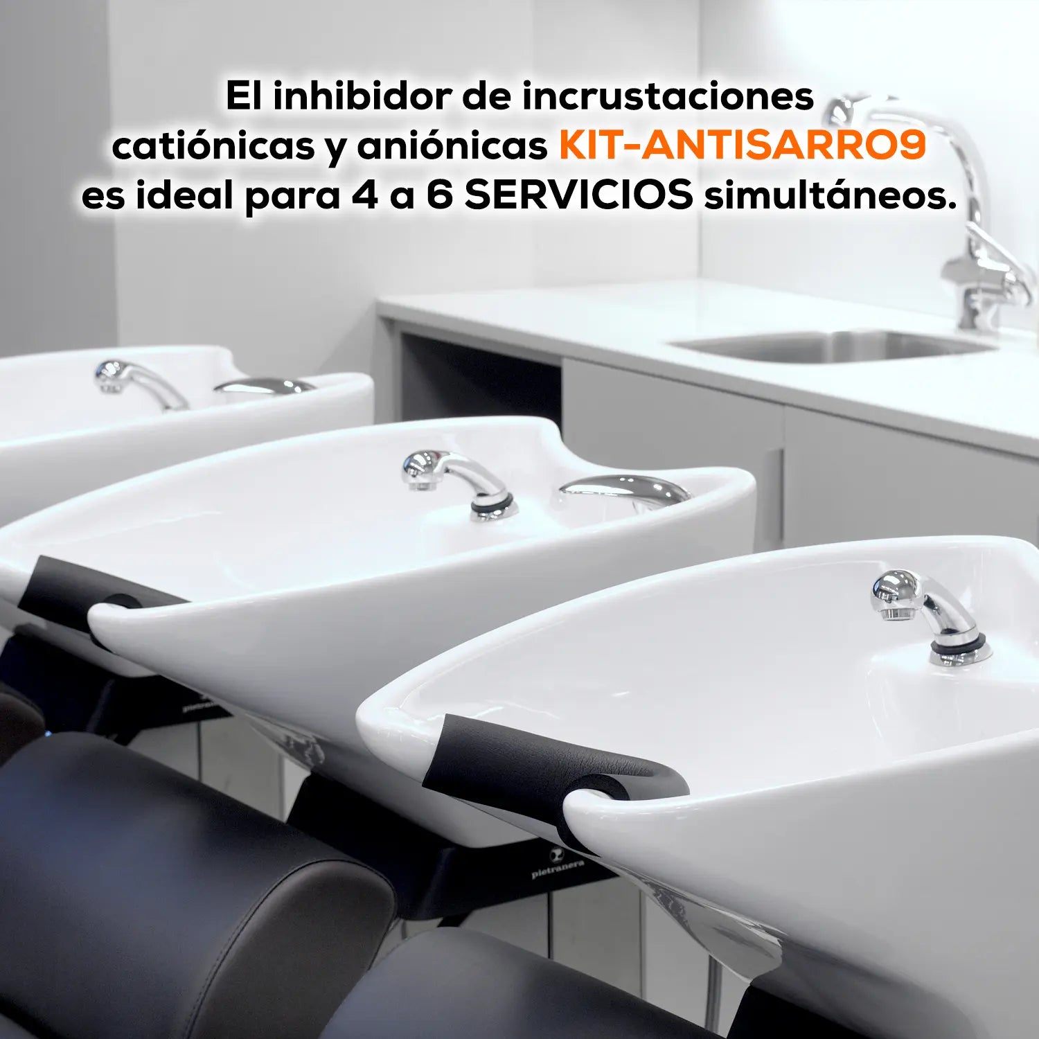 Inhibidor de incrustaciones 34 LPM Marca EVANS. Modelo: KIT-ANTISARRO9