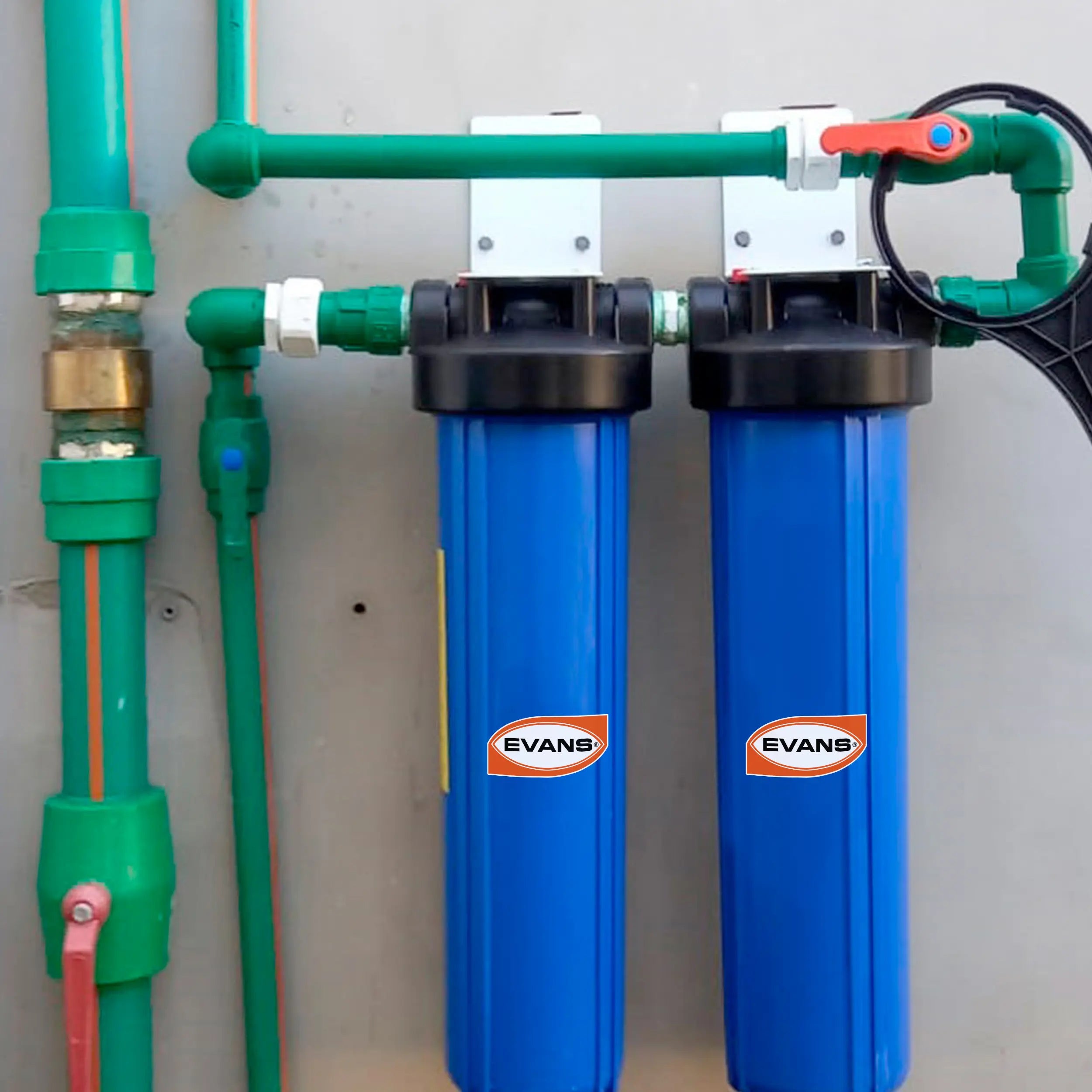 KIT PRE-FILTRO 4X20 60 LPM Marca EVANS. Modelo: KIT-PF4X20
