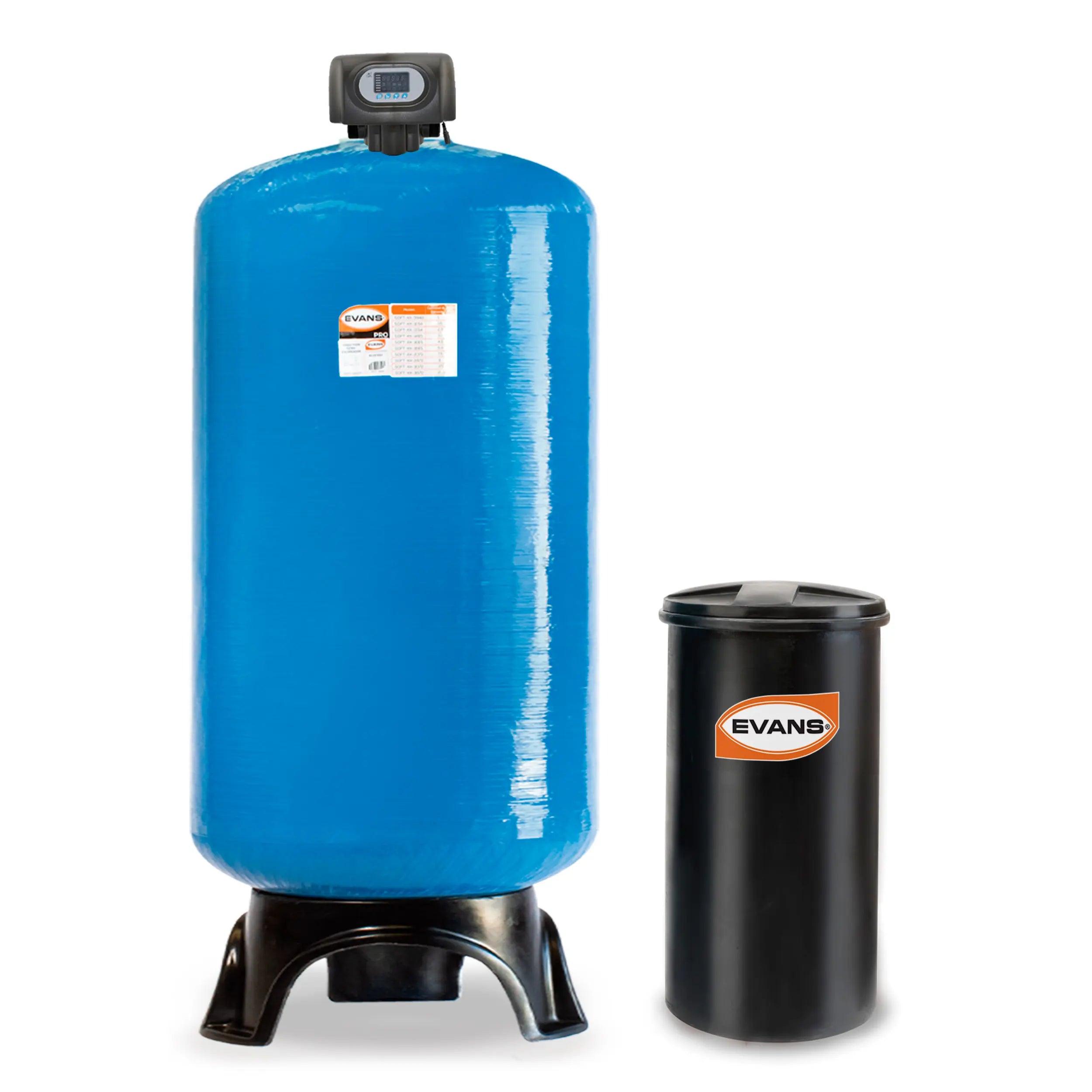 Suavizador de agua 36X72 269 LPM Marca EVANS. Modelo: SOFT-IM-3672
