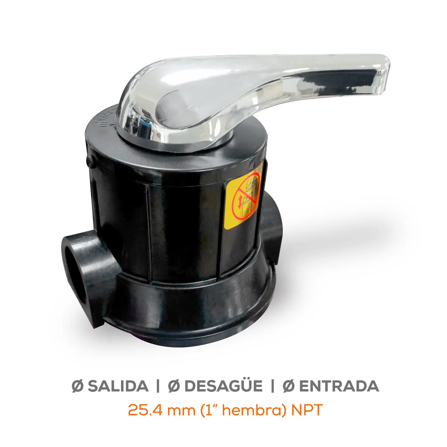 Filtro de lecho profundo 10X54 34 LPM Marca EVANS. Modelo: SOFT-LP-1054M