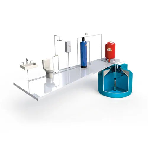 Filtro de lecho profundo 36X72 522 LPM Marca EVANS. Modelo: SOFT-LP-3672M