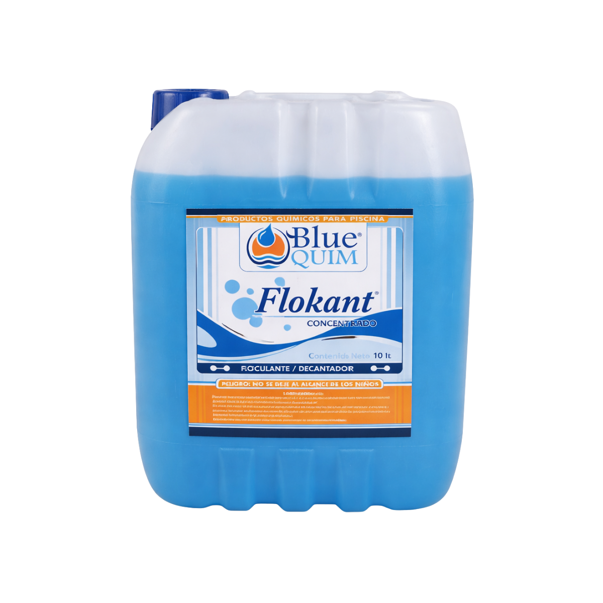 Floculante y Decantador, Flokant 10 Litros – Marca Blue Quim Modelo: Flokant-10