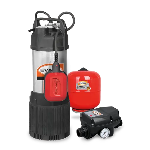 Kit Integral de Presión 3/4 HP Marca EVANS. Modelo: KIT-SPM1075-3