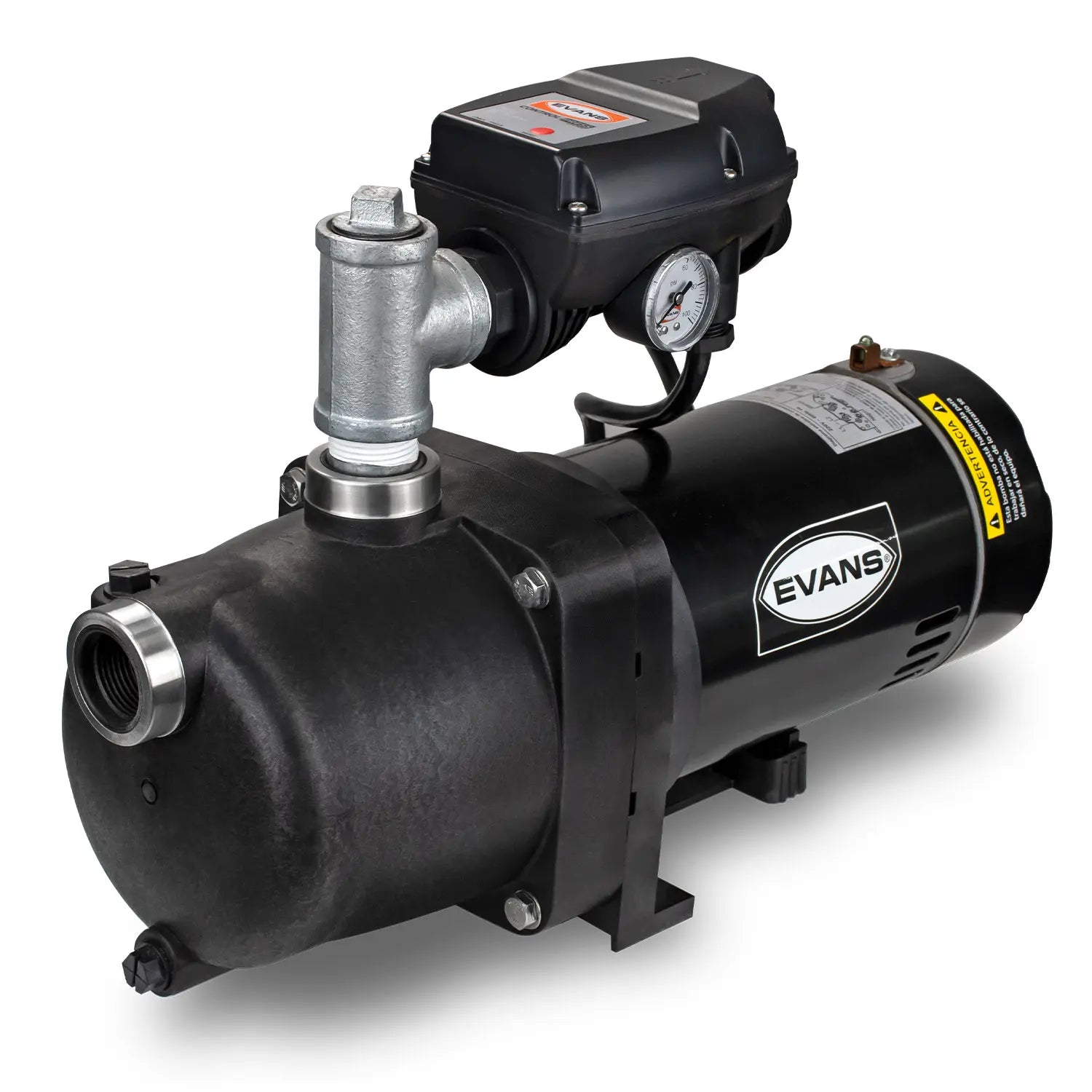 Sistema integral de presión 1 HP Marca EVANS. Modelo: SEP-XH100