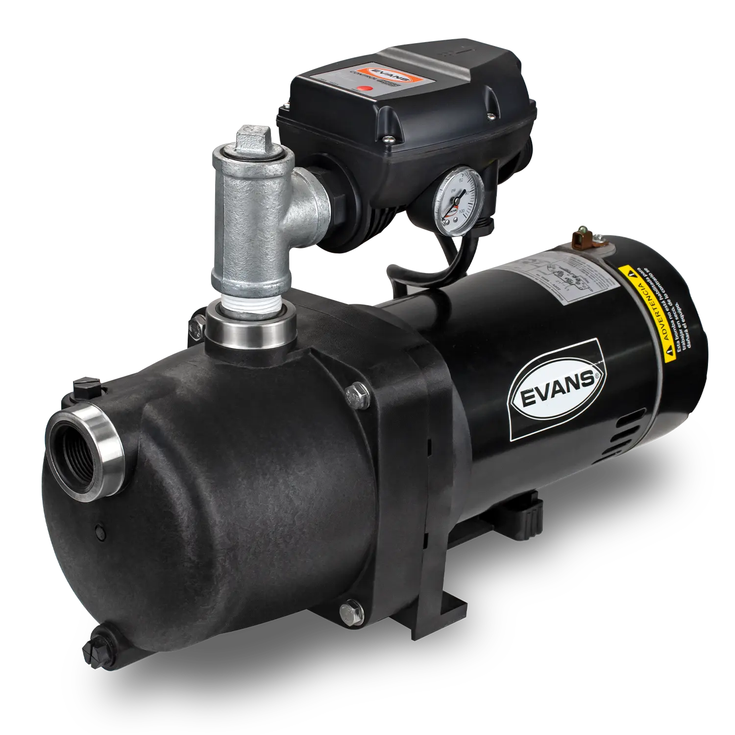Sistema integral de presión 1 HP Marca EVANS. Modelo: SEP-XH100