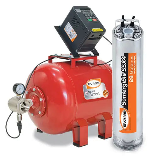 Sistema de presión doméstico 2HP Marca EVANS. Modelo: SPCBP-SX4ME0200