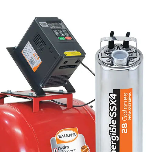 Sistema de presión doméstico 2HP Marca EVANS. Modelo: SPCBP-SX4ME0200