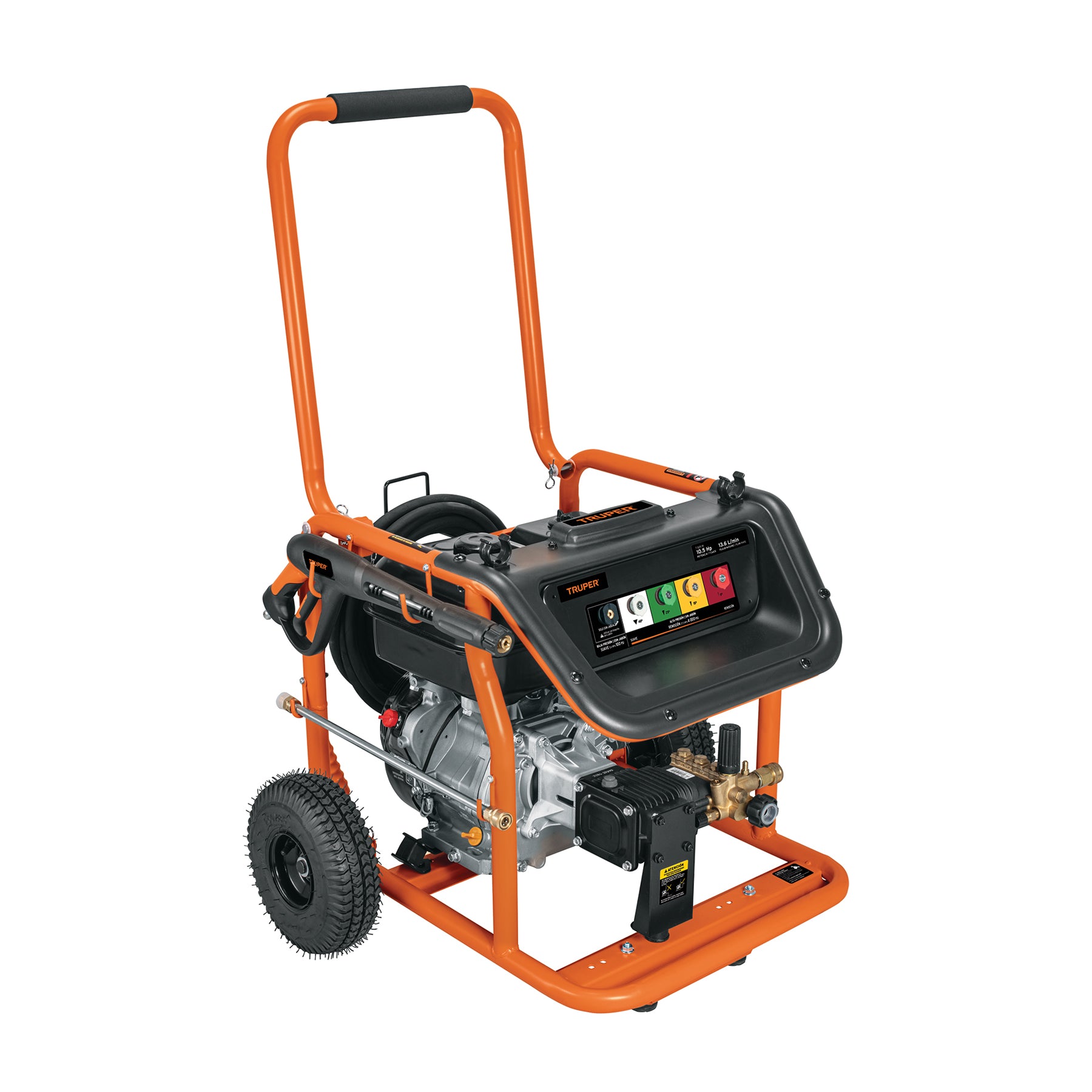 Hidrolavadora con motor a gasolina, 4000 PSI, TRUPER. Modelo: LAGAS-4000