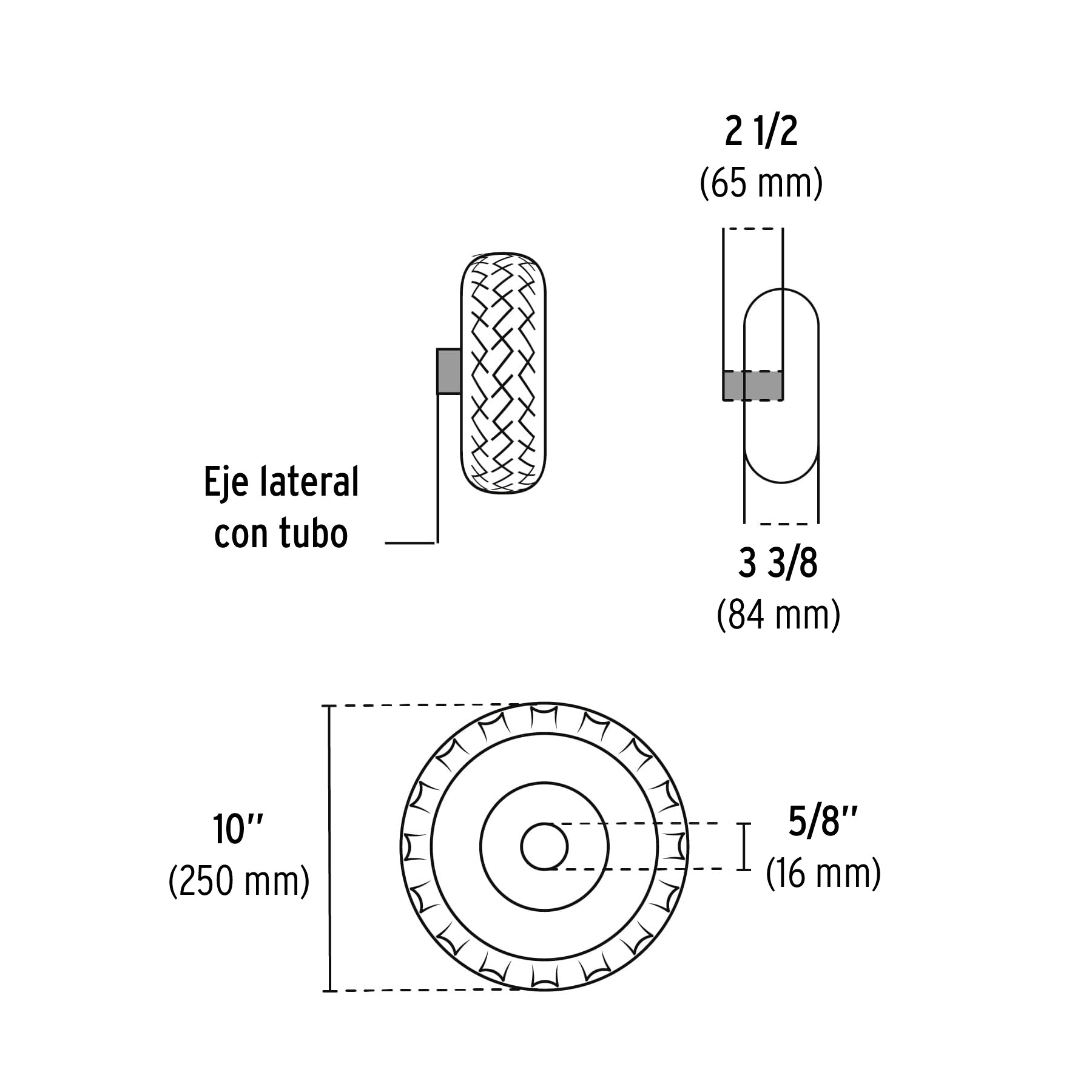 Hidrolavadora con motor a gasolina, 4000 PSI, TRUPER. Modelo: LAGAS-4000