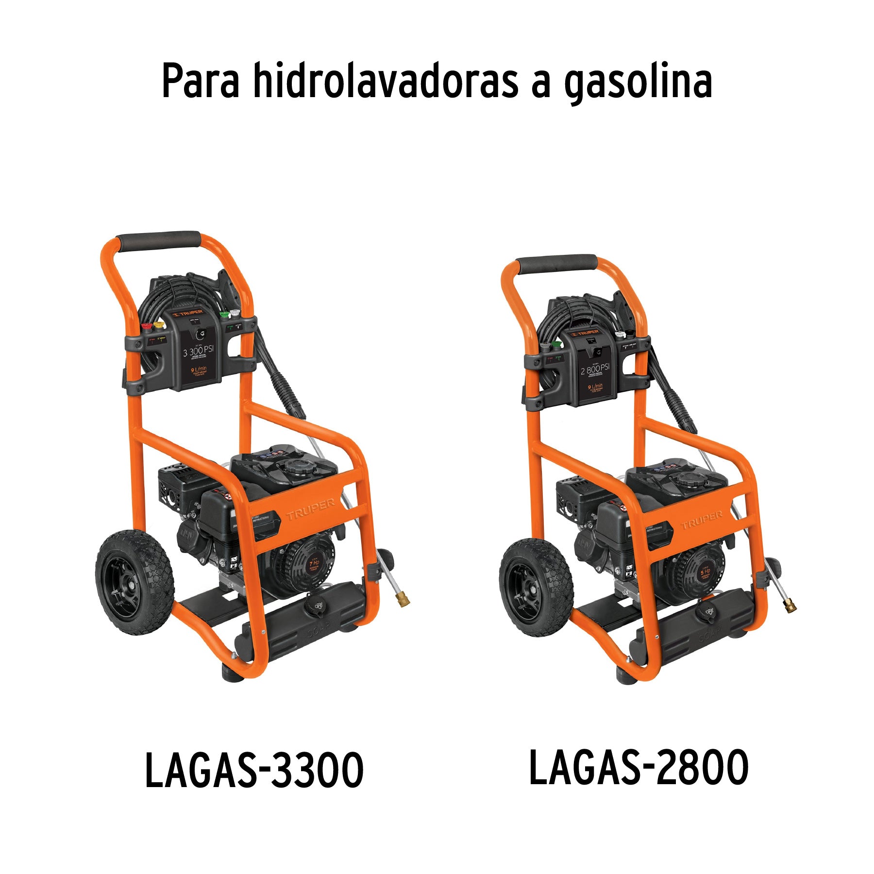 Lanza portaboquillas para LAGAS-2800 y 3300, TRUPER. Modelo: LAN-LAGAS