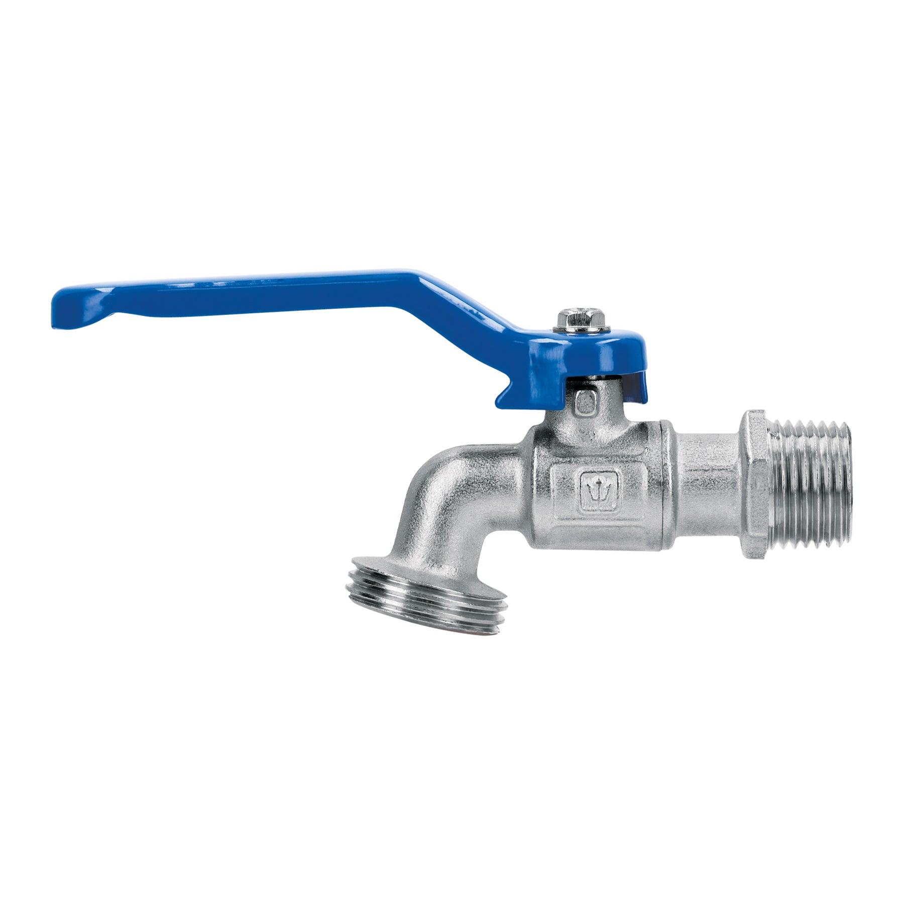 Llave de esfera de latón 1/2', 140 g, s/adaptador, FOSET. Modelo: LLE-140LS