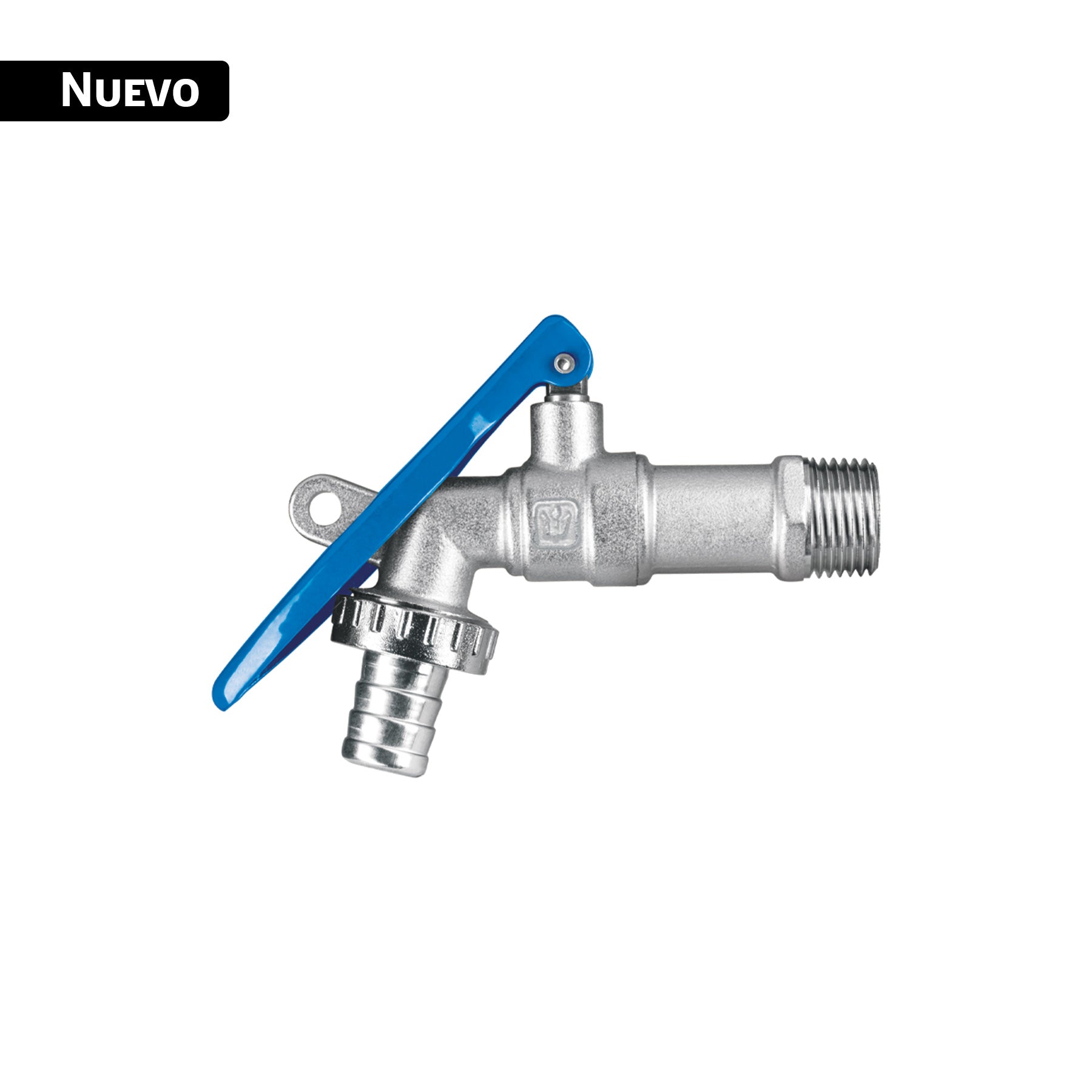 Llave esfera de seguridad de latón, 175g, FOSET. Modelo: LLE-175L