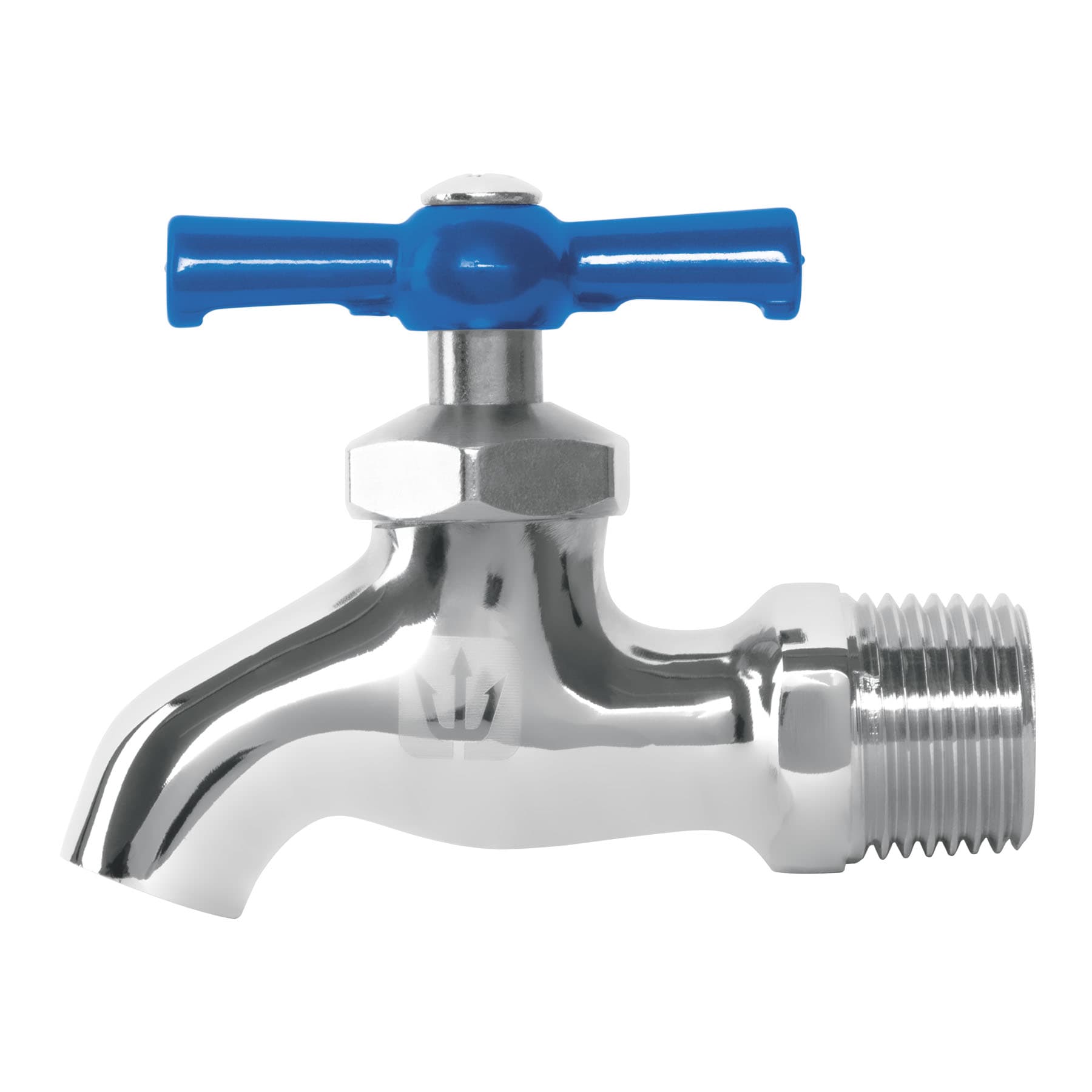 Llave de nariz de latón cromado, 135 g, entrada 1/2', FOSET. Modelo: LLJ-135C