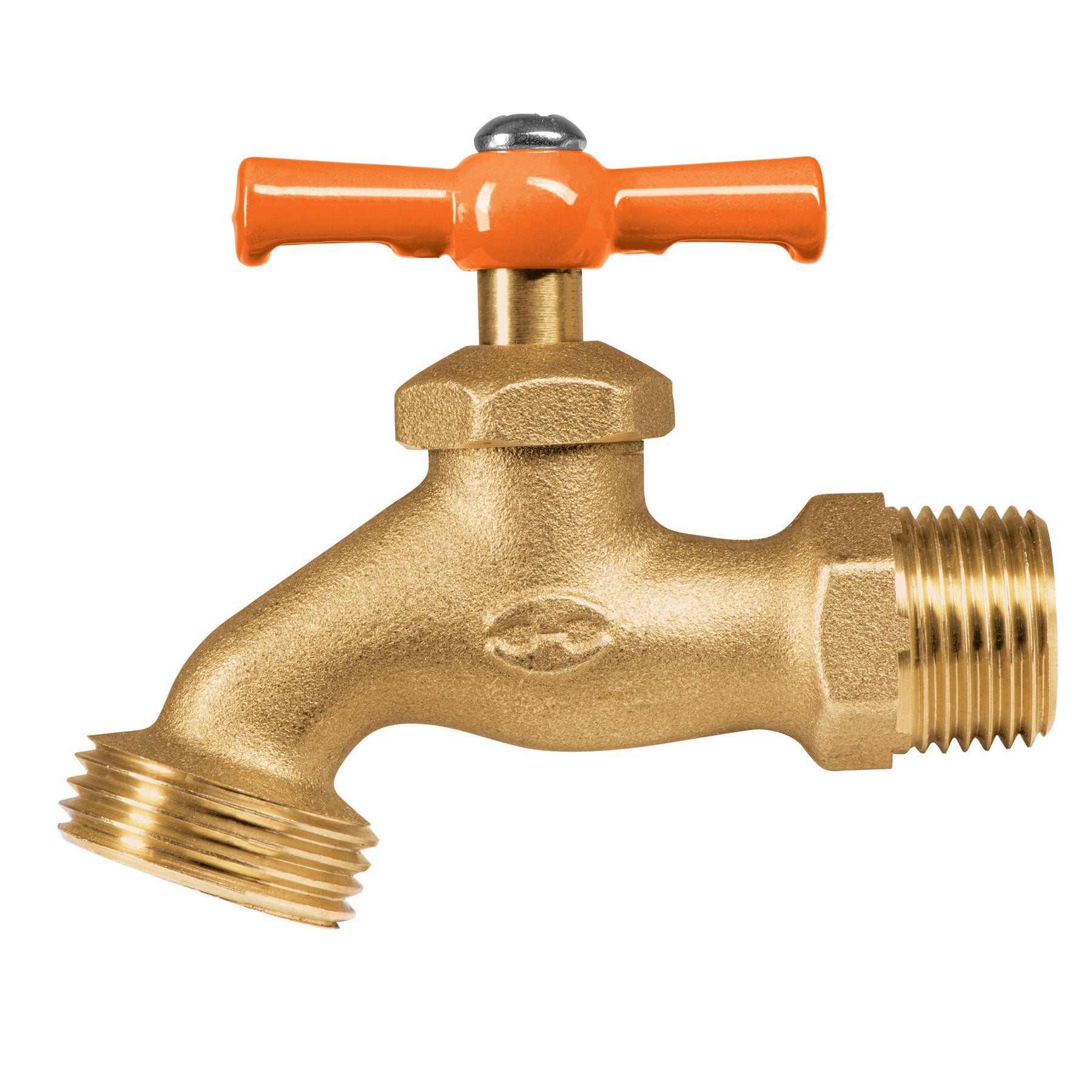 Llave p/manguera, de latón, 140g, 1/2', granel, TRUPER. Modelo: LLJ-140T