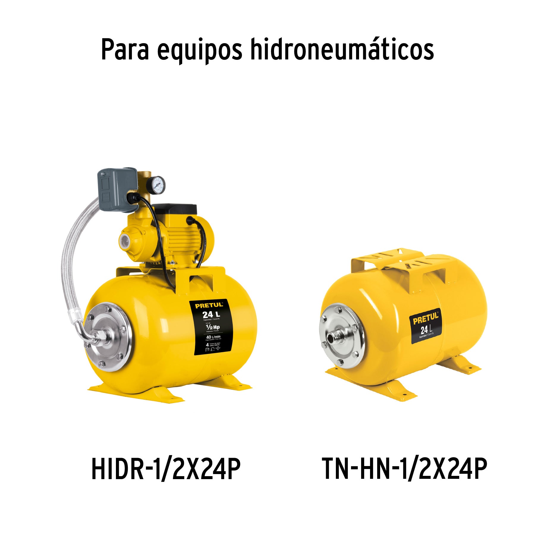 Membrana para hidroneumático HIDR-1/2X24P, PRETUL. Modelo: M-HN-1/2X24P