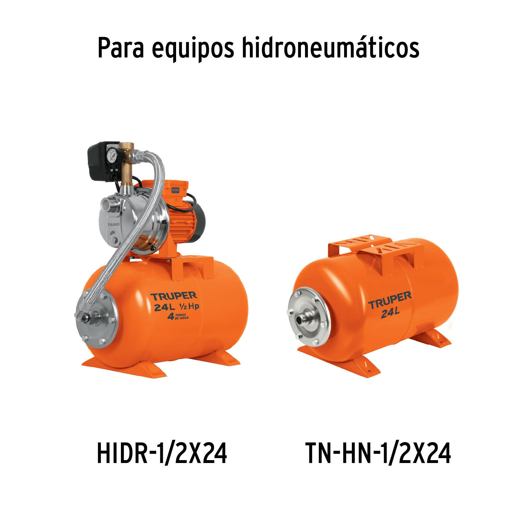 Membrana para hidroneumático HIDR-1/2X24, TRUPER. Modelo: M-HN-1/2X24