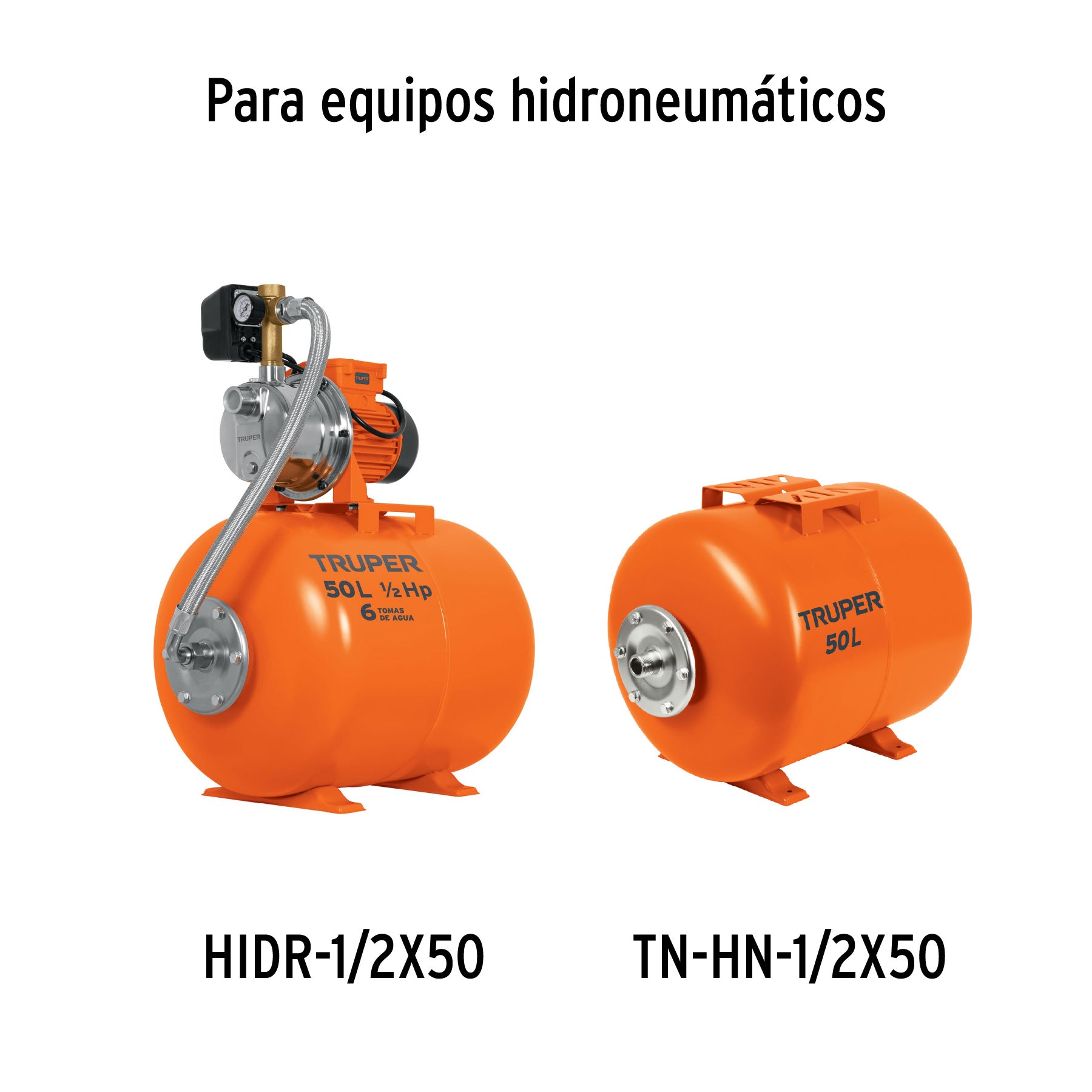 Membrana para hidroneumático HIDR-1/2X50, TRUPER. Modelo: M-HN-1/2X50