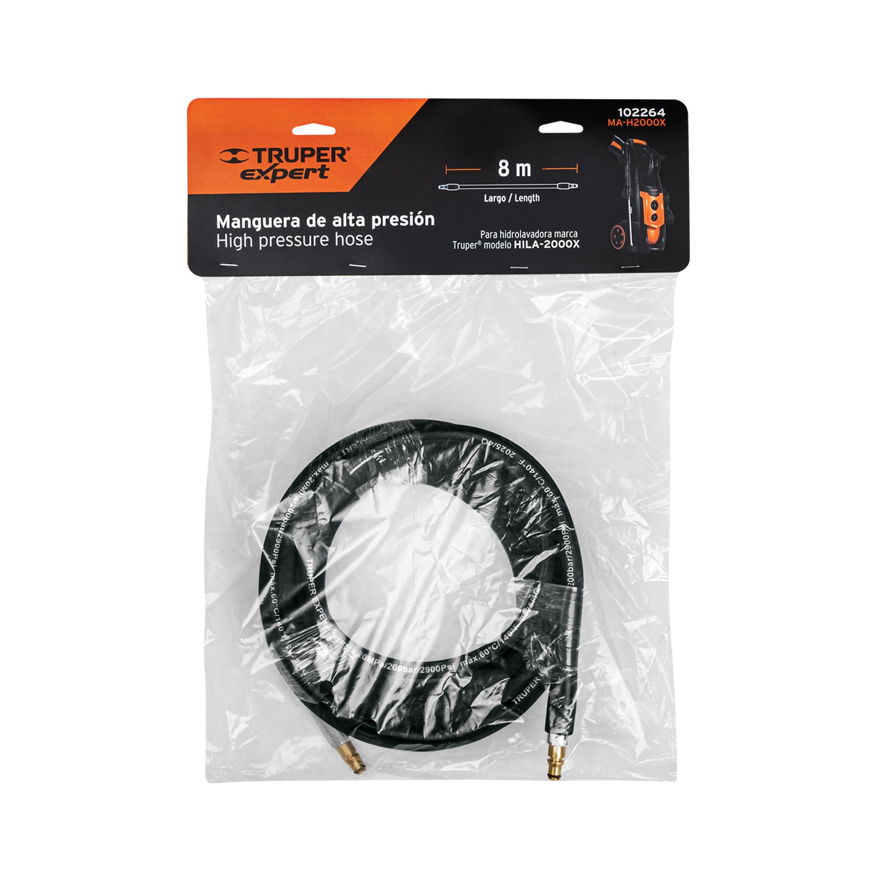 Manguera para HILA-2000X, TRUPER EXPERT. Modelo: MA-H2000X