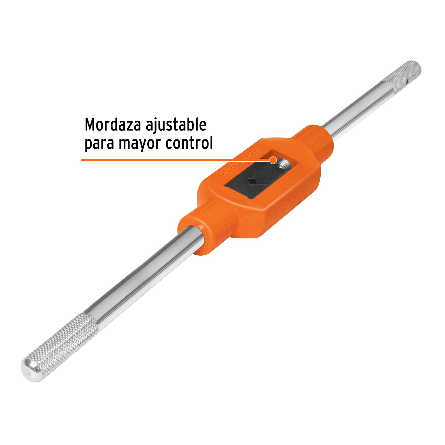 Maneral tipo garrote para machuelo 3/4', TRUPER. Modelo: MAN-GA-3/4