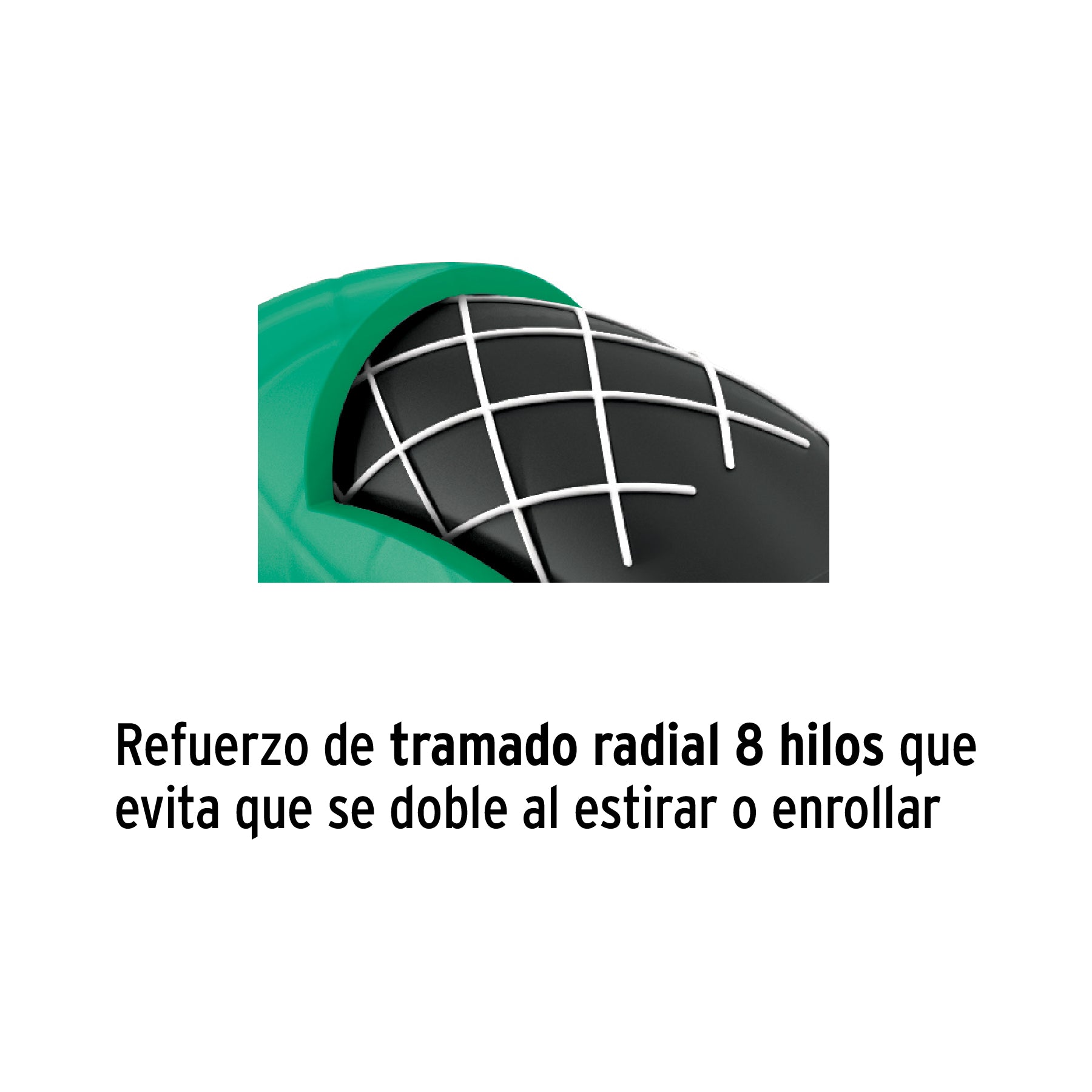 Combo manguera MAN-15X1/2P y pistola de riego PIM-4P, PRETUL. Modelo: MAN15P-PIM4P
