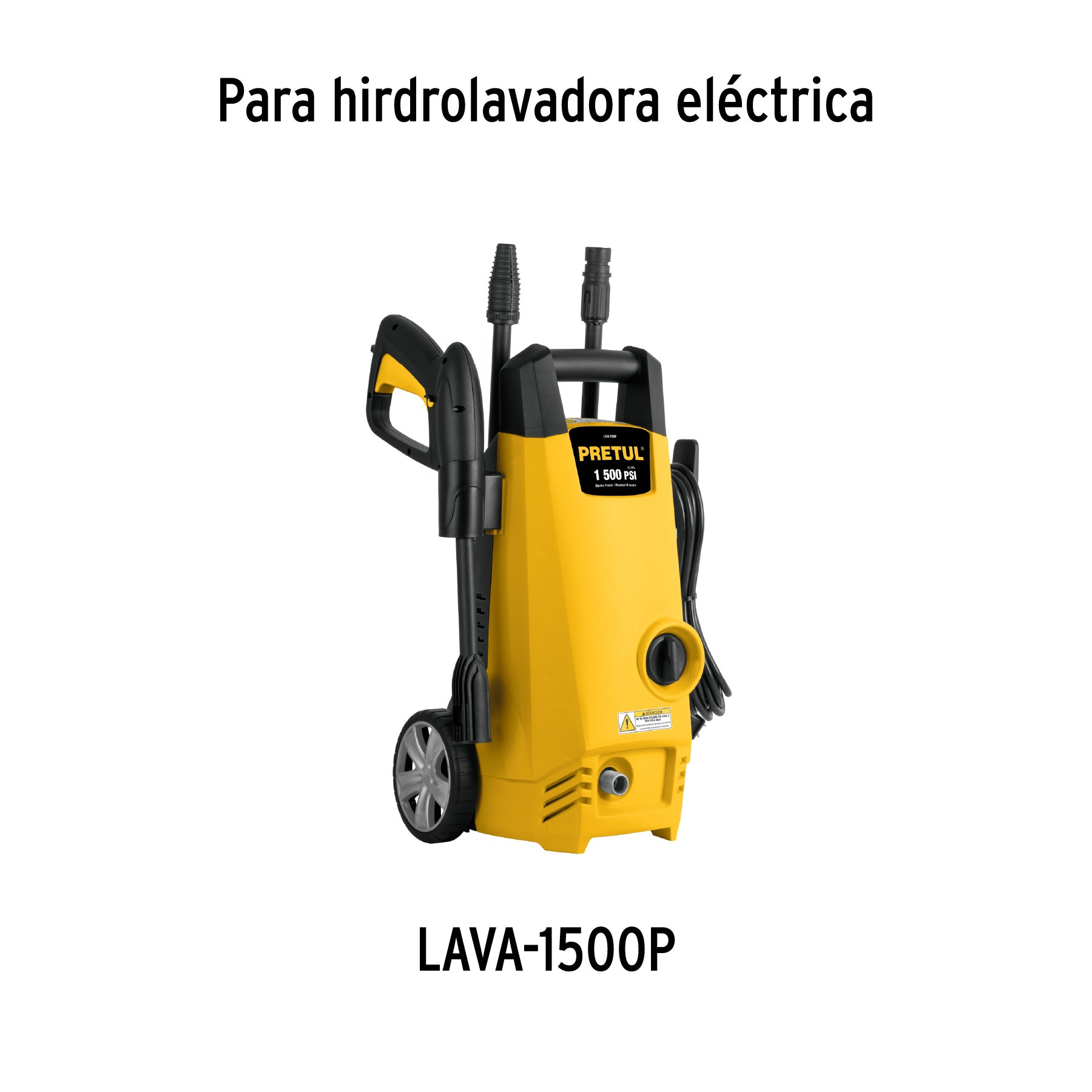 Manguera para LAVA-1500P, PRETUL. Modelo: MANG-1500P
