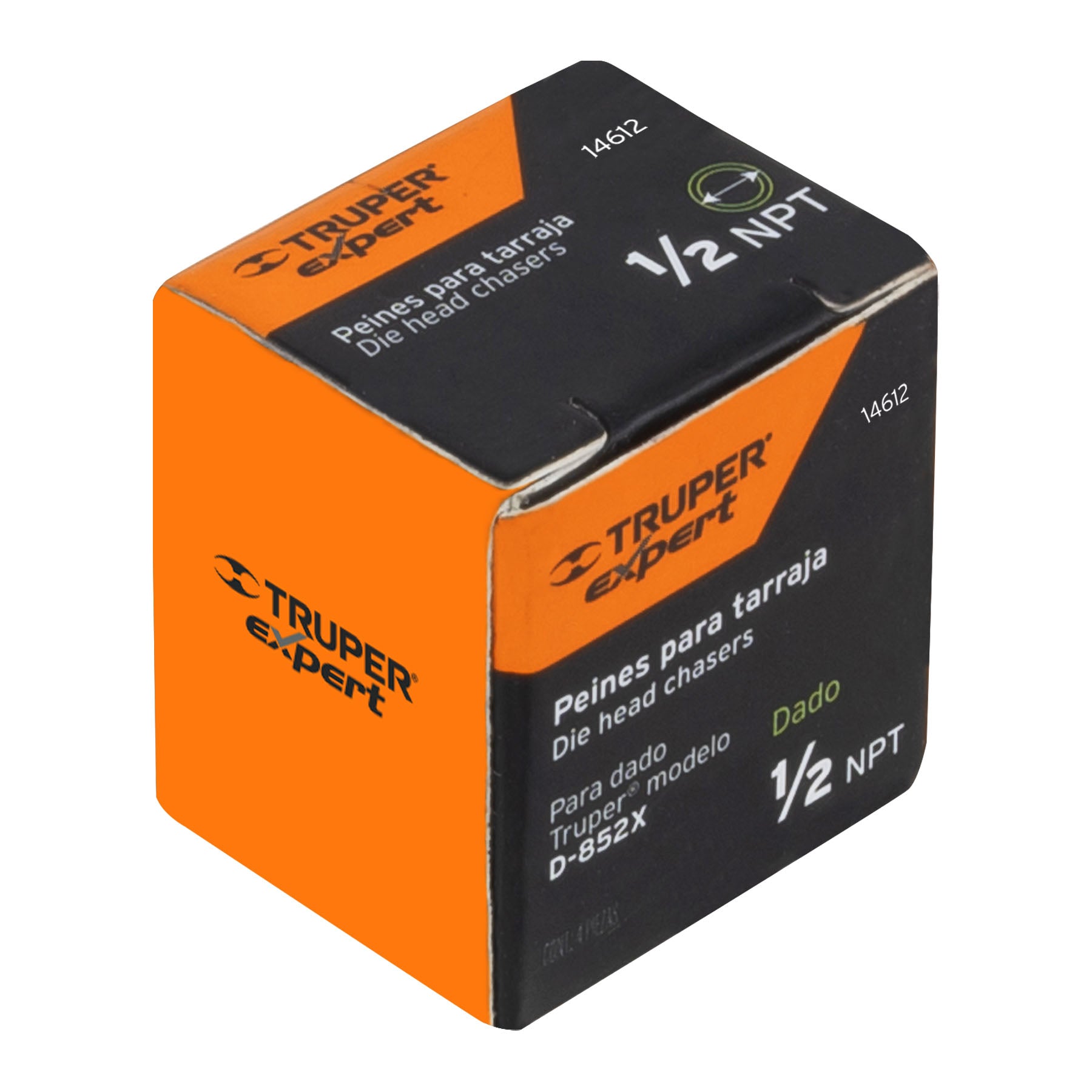 Juego de 4 peines de 1/2' para tarrajas T-852X, EXPERT. Modelo: P-852-1/2X