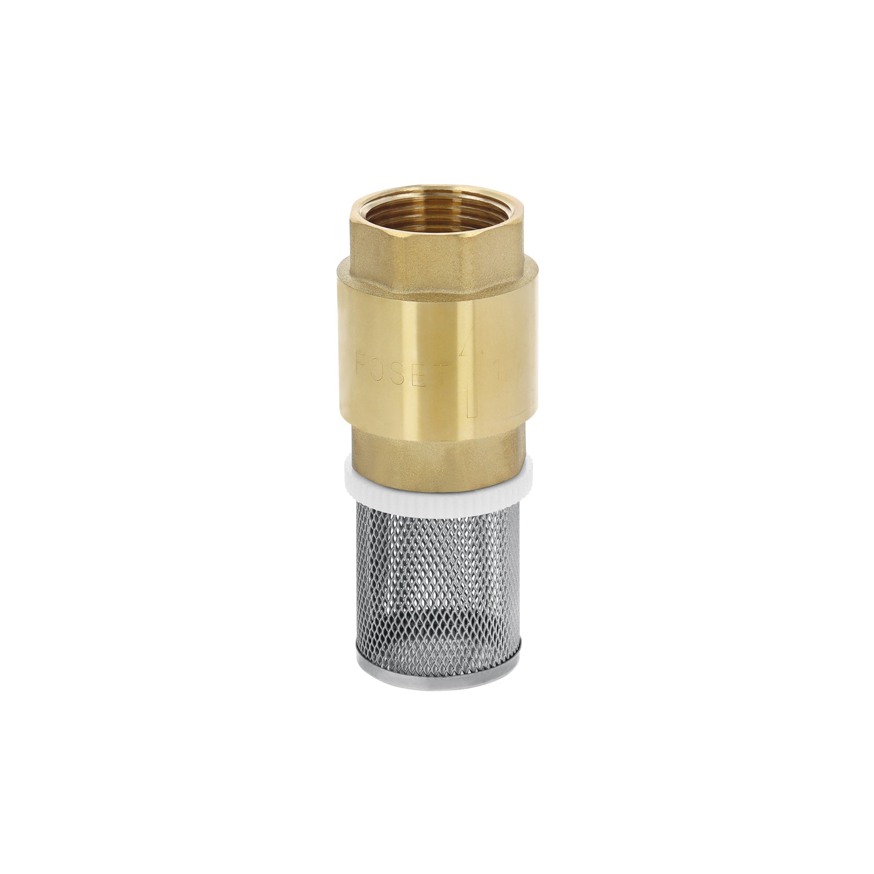 Pichancha con rejilla acero inoxidable 1', FOSET. Modelo: PICHA-1X