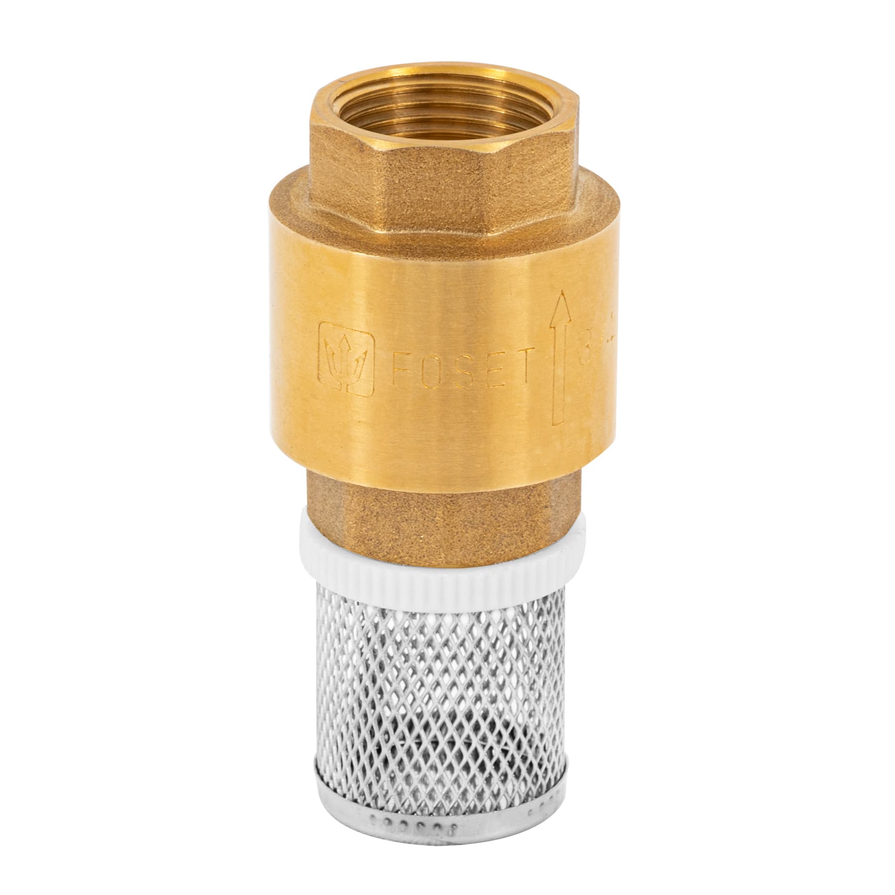 Pichancha con rejilla acero inoxidable 3/4', FOSET. Modelo: PICHA-3/4X