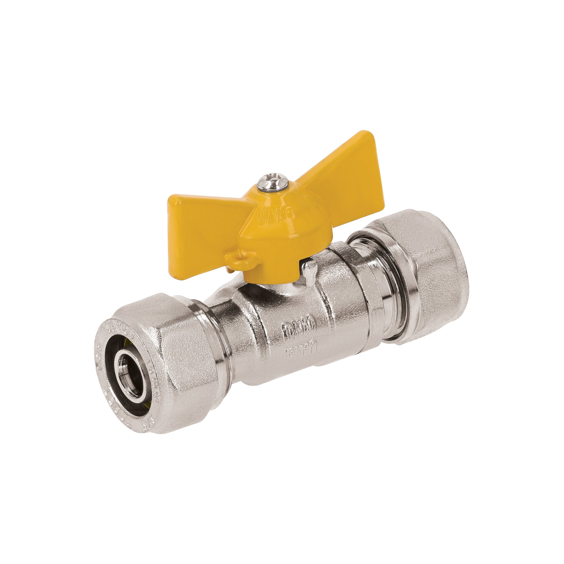 Válvula esfera para PE-AL-PE, 3/8', FOSET. Modelo: PPG-38VE