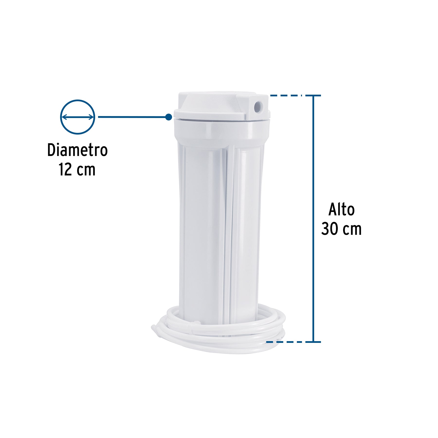 Purificador de agua, bajo tarja, FOSET. Modelo: PURA-P3