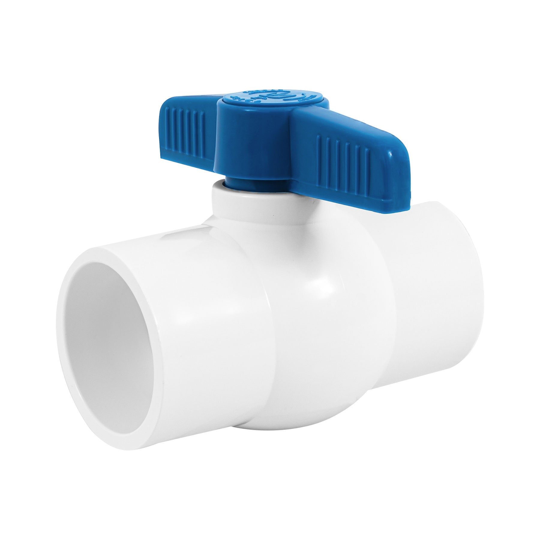 Válvula de esfera de PVC 2' para cementar, FOSET. Modelo: PVC-ES-2