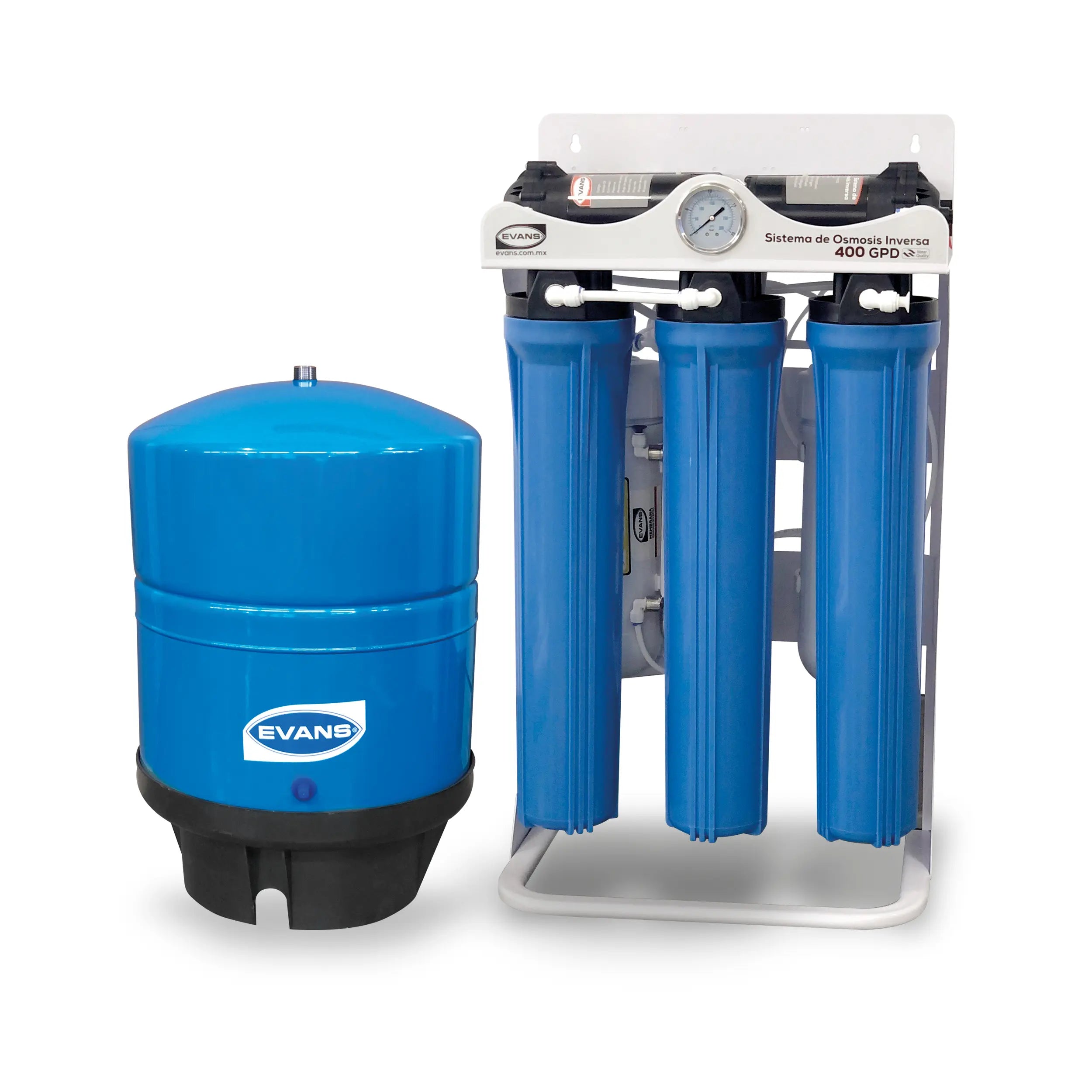 Ósmosis inversa 400 GALONES Marca EVANS. Modelo: RO-400G-D02