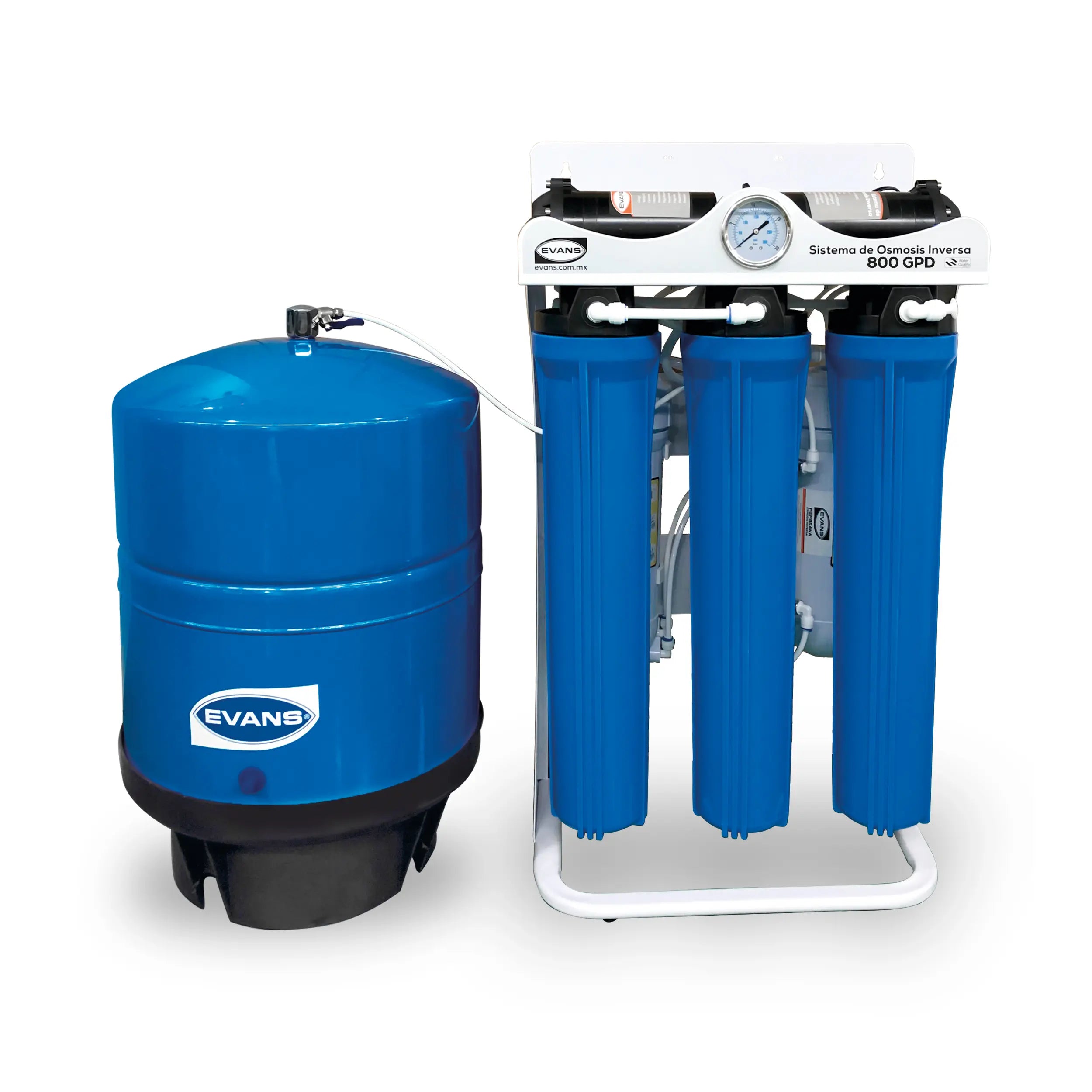 Osmosis Inversa 800 GALONES Marca EVANS. Modelo: RO-800G-D02