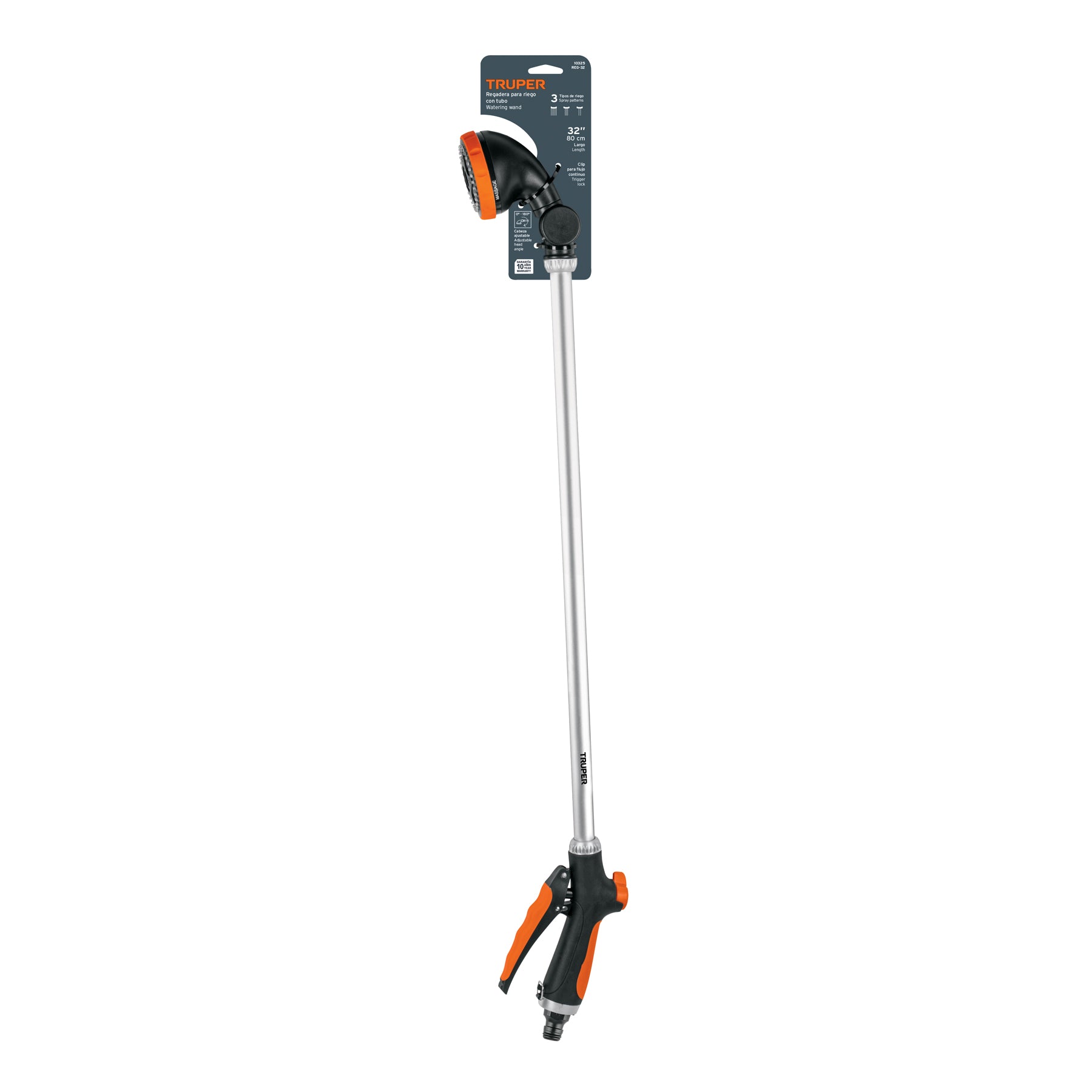 Pistola para riego tipo regadera de 32', TRUPER. Modelo: REG-32