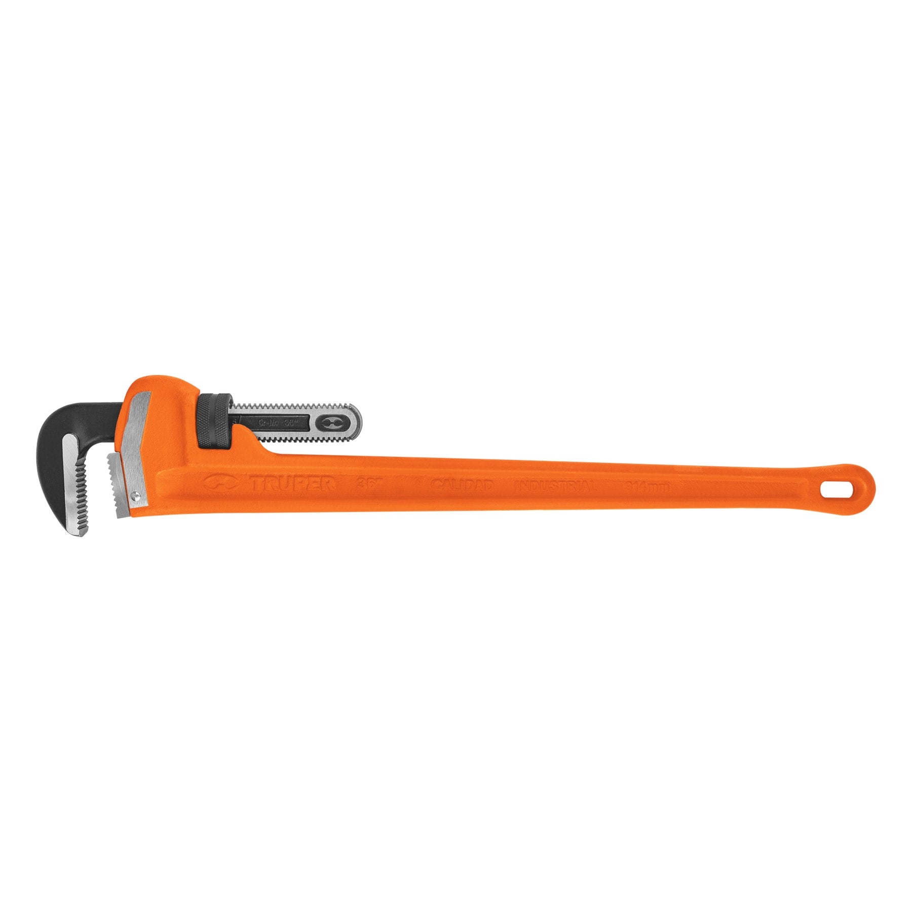 Llave stilson 36' cuerpo robusto de hierro dúctil, TRUPER. Modelo: STI-36