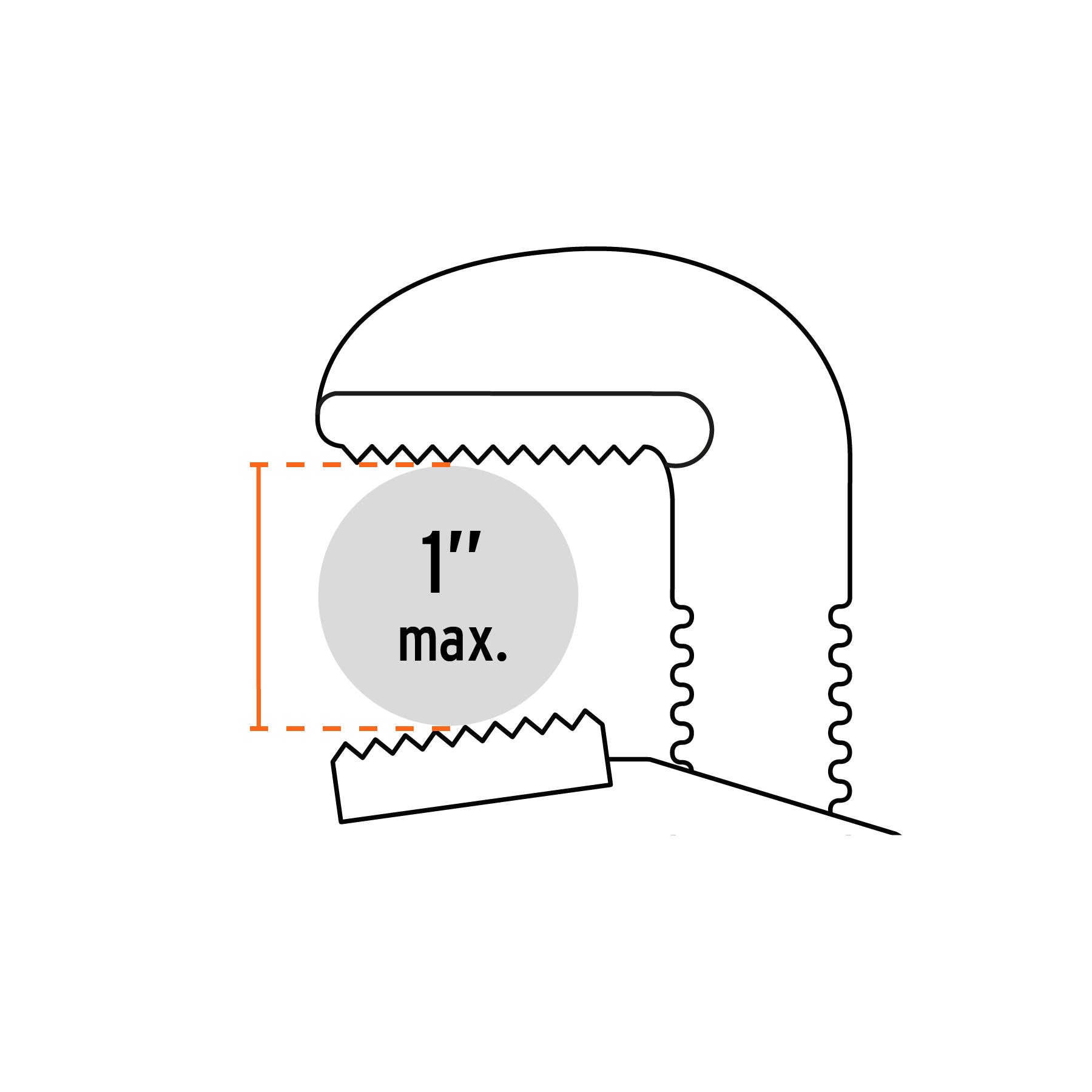 Llave stilson 10' cuerpo de aluminio, TRUPER. Modelo: STIA-10