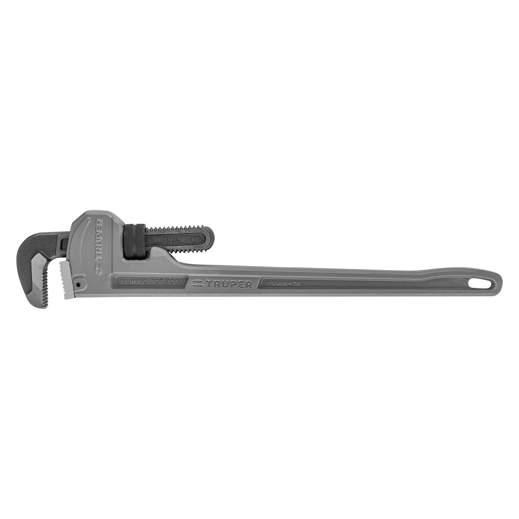 Llave stilson 24' cuerpo de aluminio, TRUPER. Modelo: STIA-24