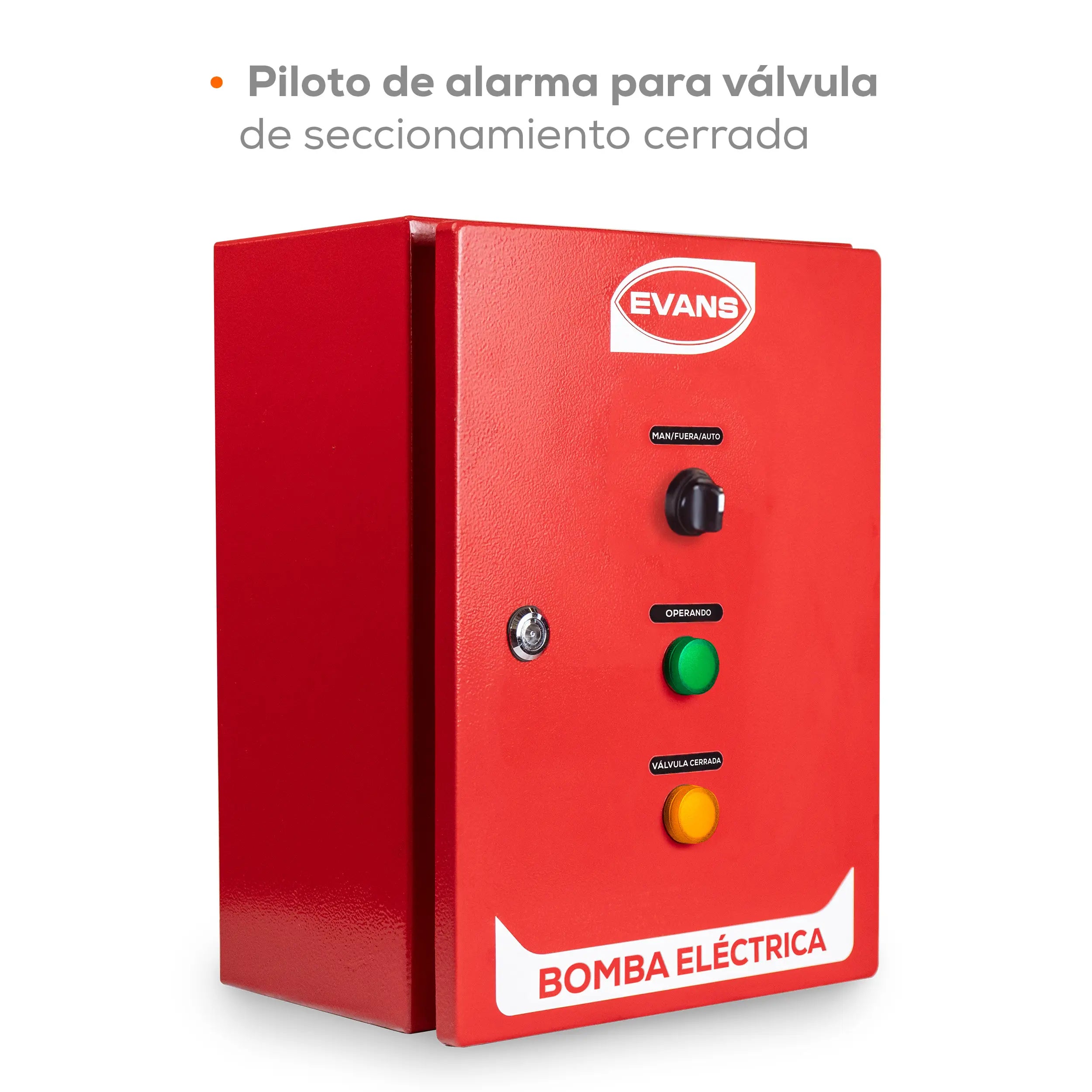 Tab. bomba eléctrica 10 HP 440V Marca EVANS. Modelo: AB-ABE10H