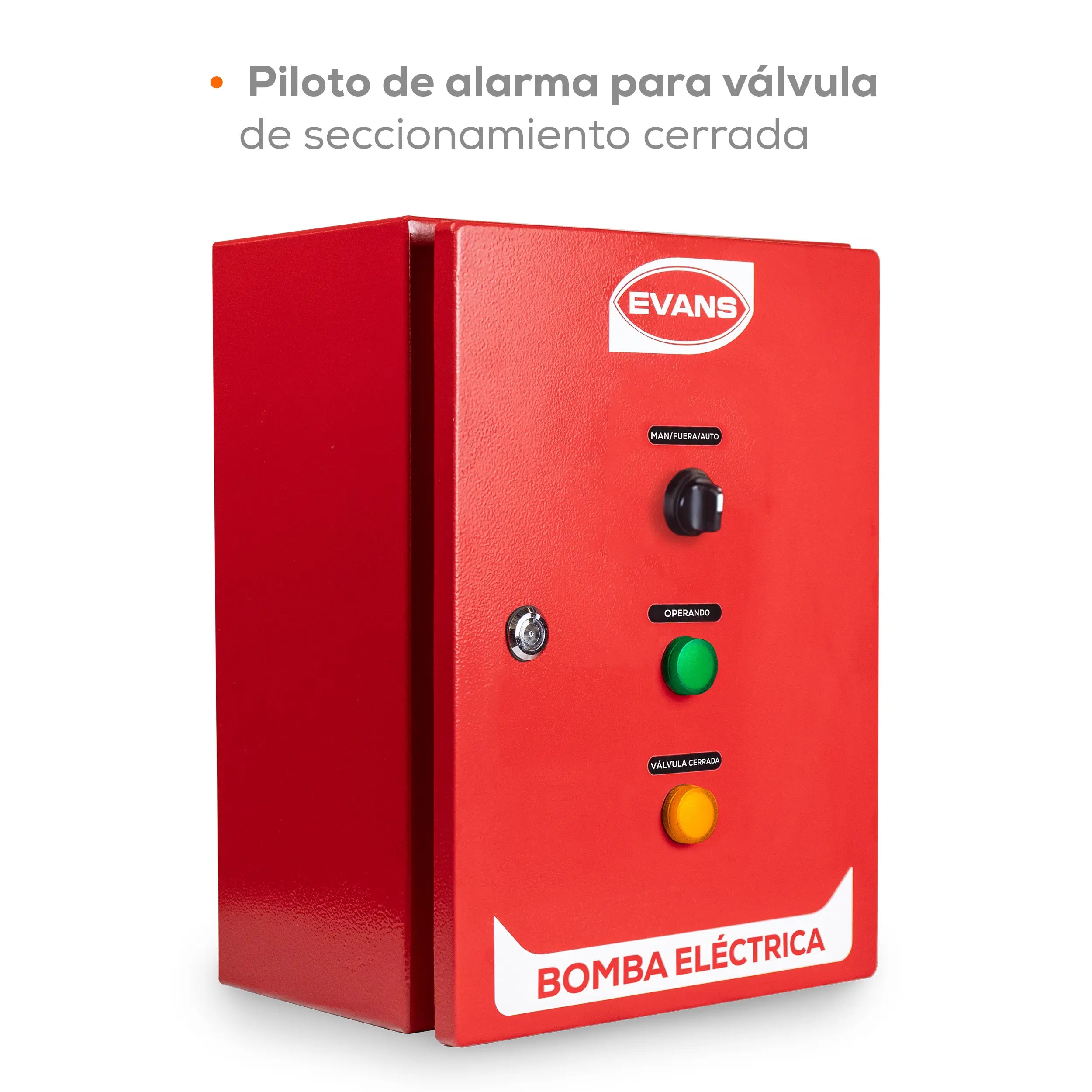 Tab. bomba eléctrica 15 HP 440V Marca EVANS. Modelo: AB-ABE15H