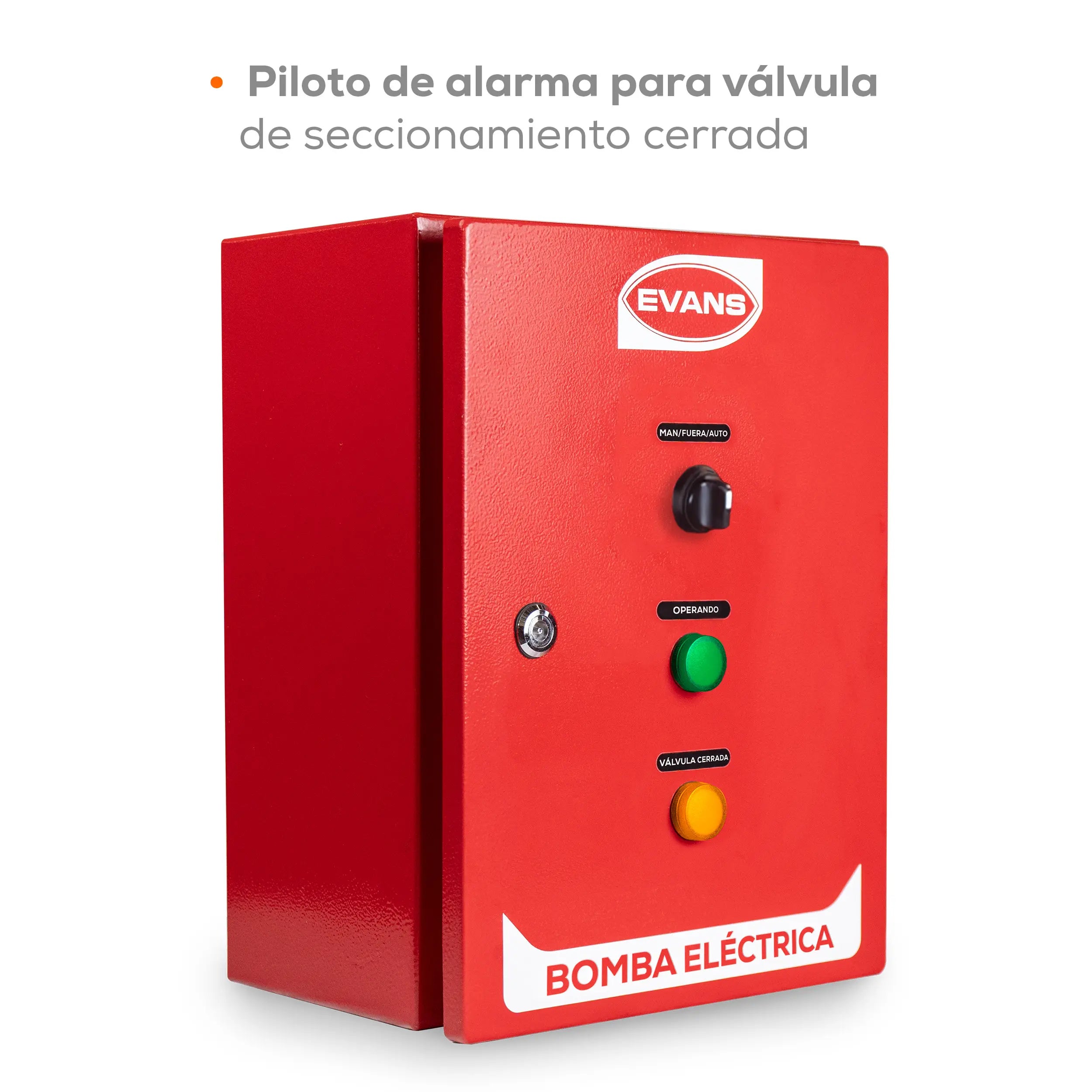 Tab. bomba eléctrica 20 HP 220V Marca EVANS. Modelo: AB-ABE20G