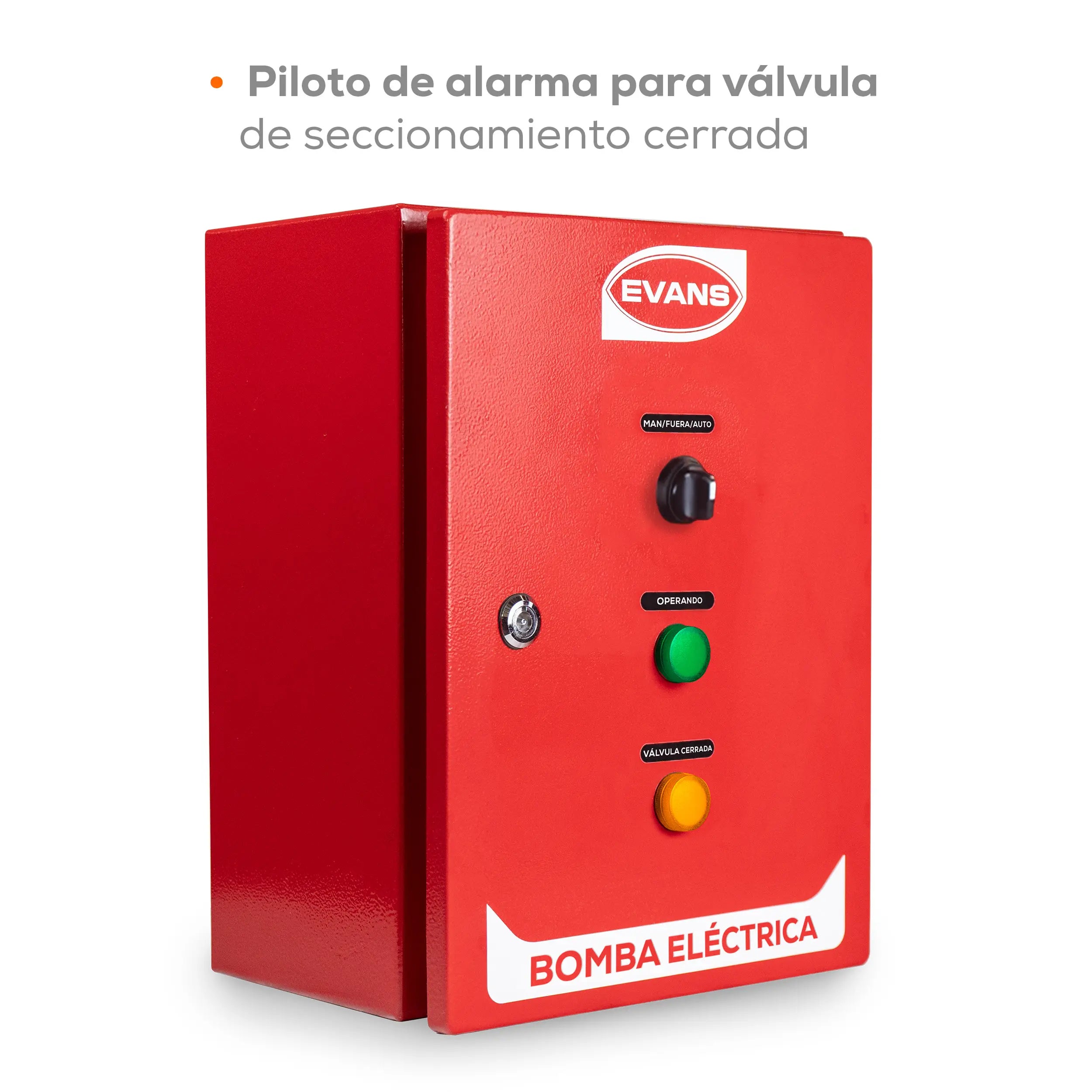 Tab. bomba eléctrica 20 HP 440V Marca EVANS. Modelo: AB-ABE20H