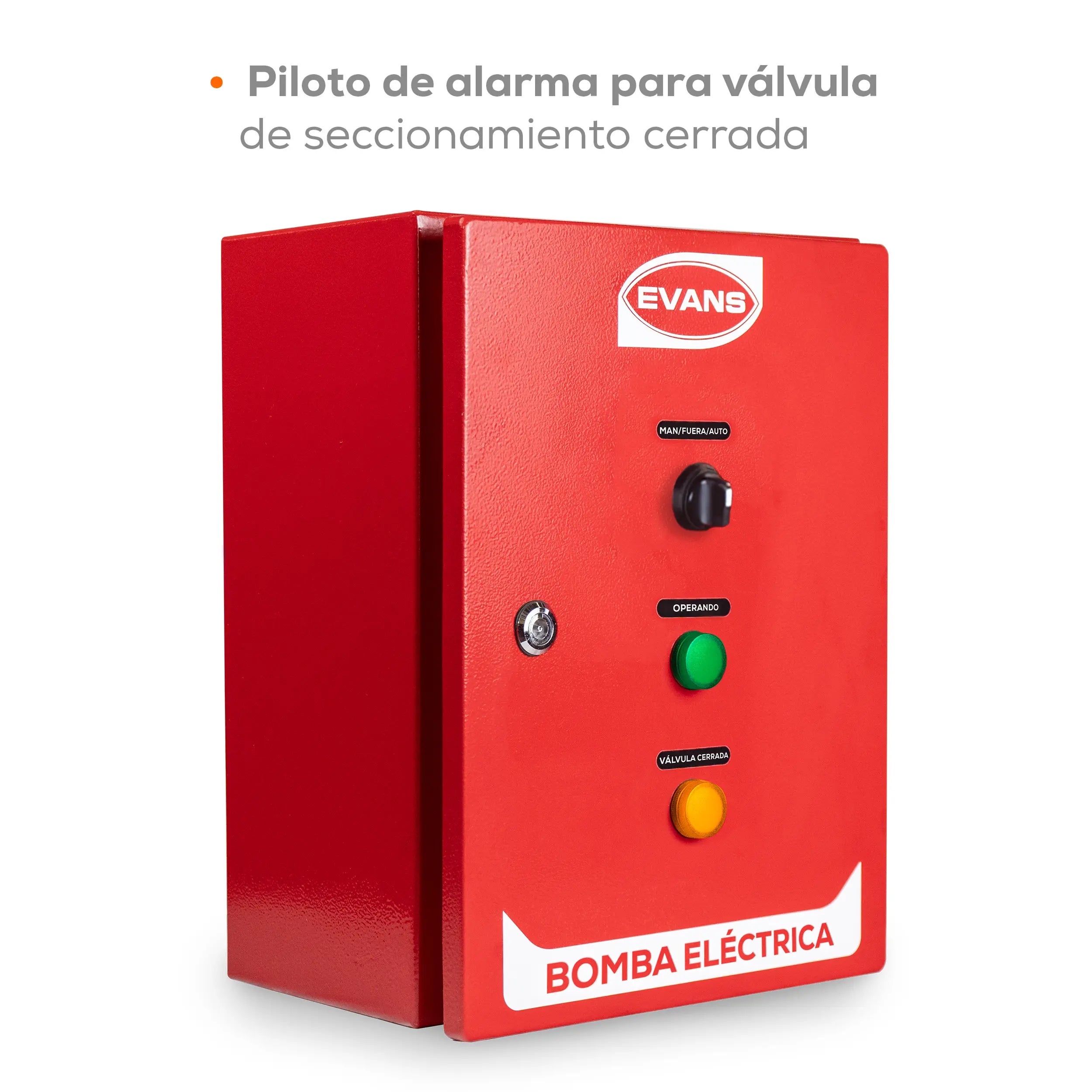 Tab. bomba eléctrica 25 HP 220V Marca EVANS. Modelo: AB-ABE25G