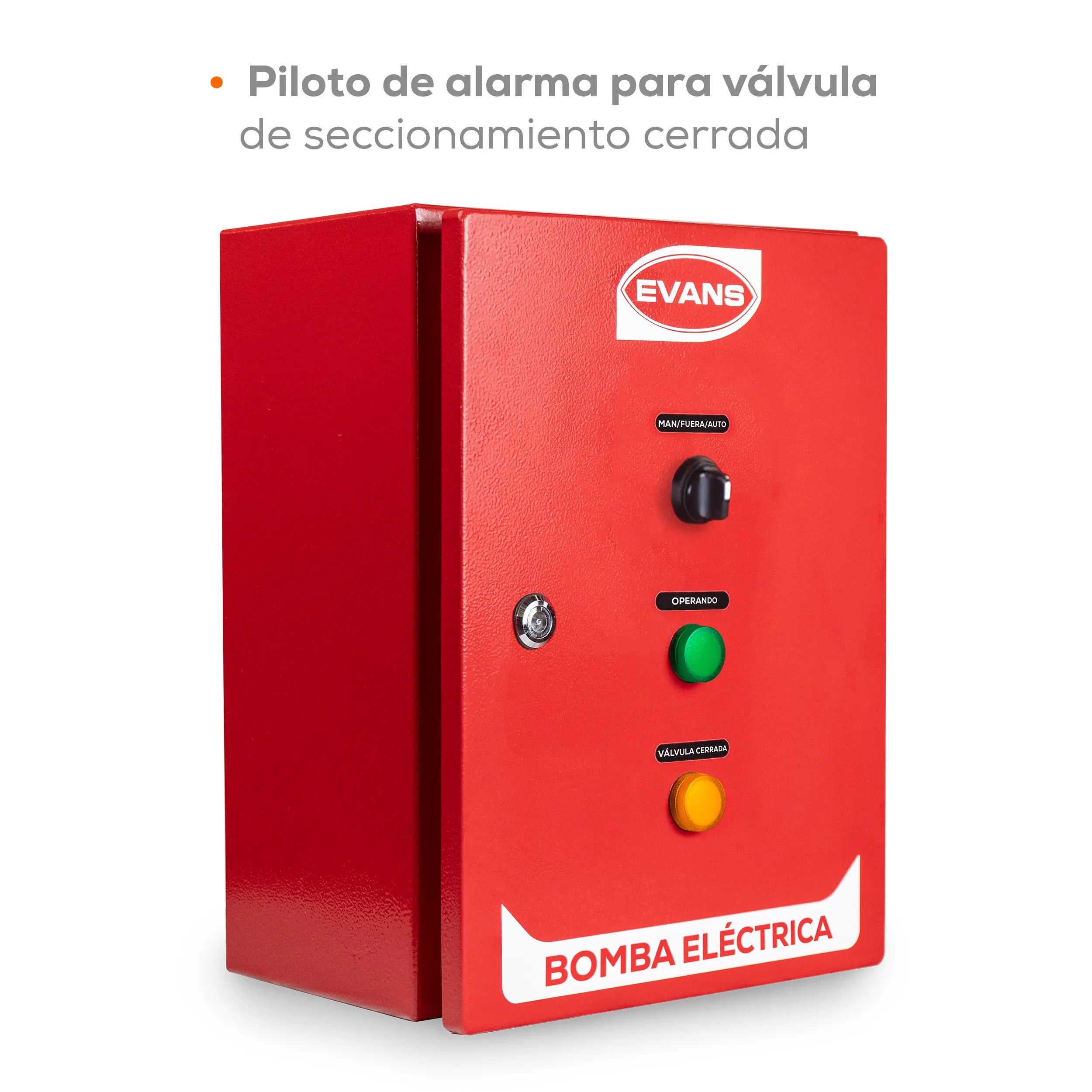 Tab. bomba eléctrica 25 HP 440V Marca EVANS. Modelo: AB-ABE25H