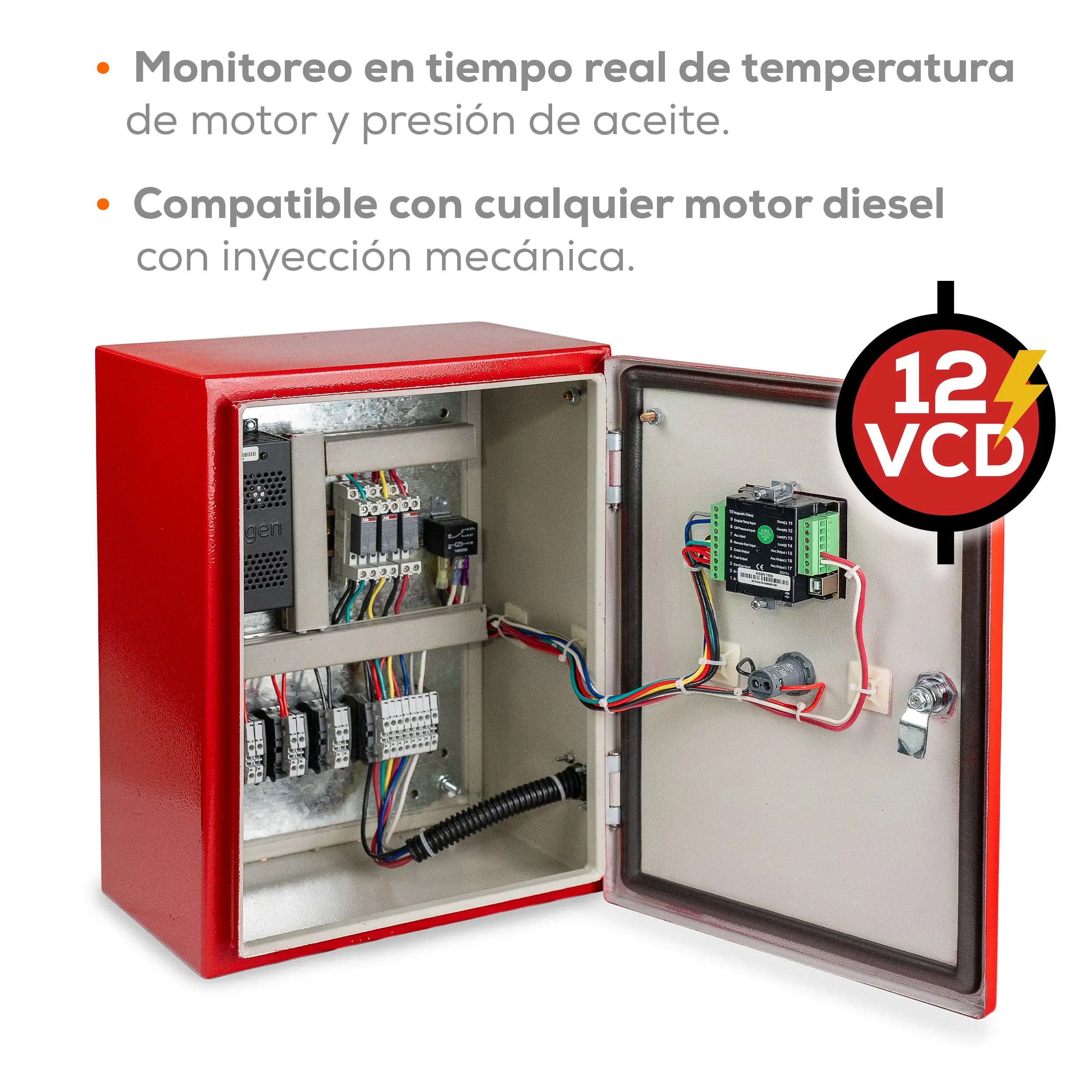 Arrancador mot. diésel 12 V Marca EVANS. Modelo: AB-AMDM12VC