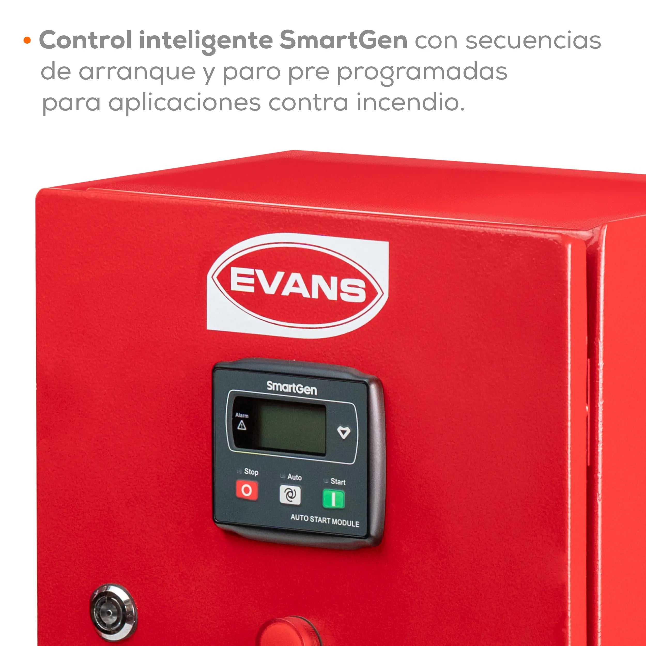 Arrancador mot. diésel 24 V Marca EVANS. Modelo: AB-AMDM24VC