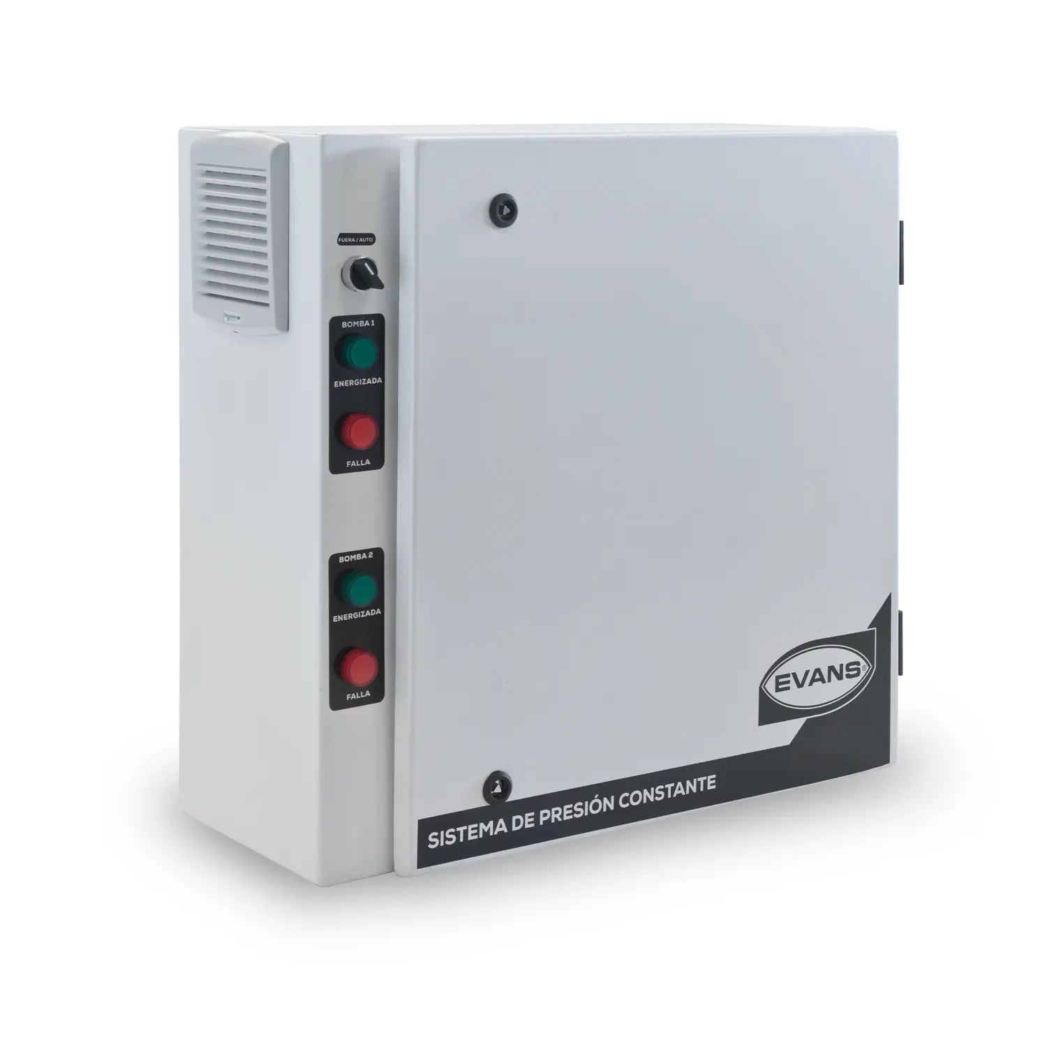 Gabinete presión constante 2 HP Marca EVANS. Modelo: GPC2BP-2G