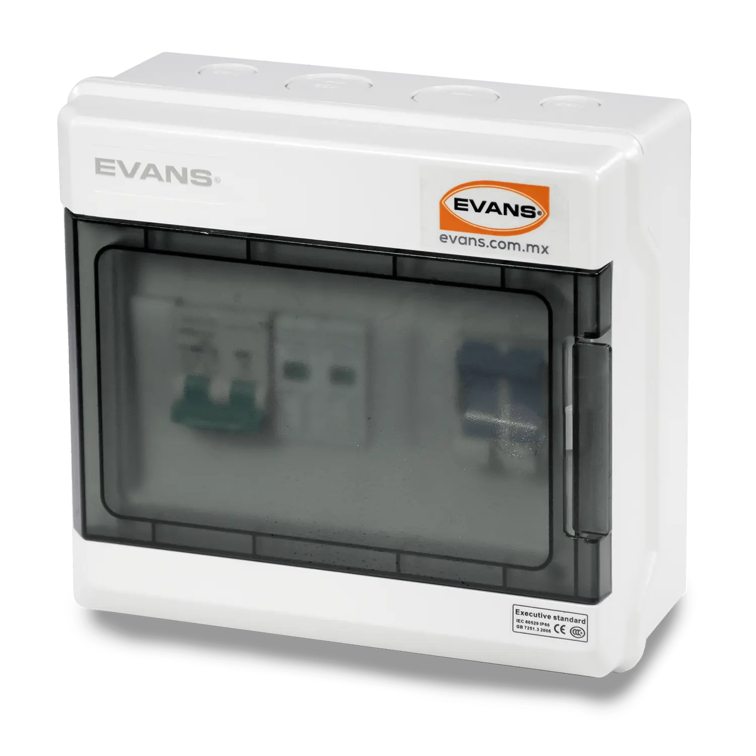 Caja Combinadora Solar AC Marca EVANS. Modelo: CBFV-VCA-32A