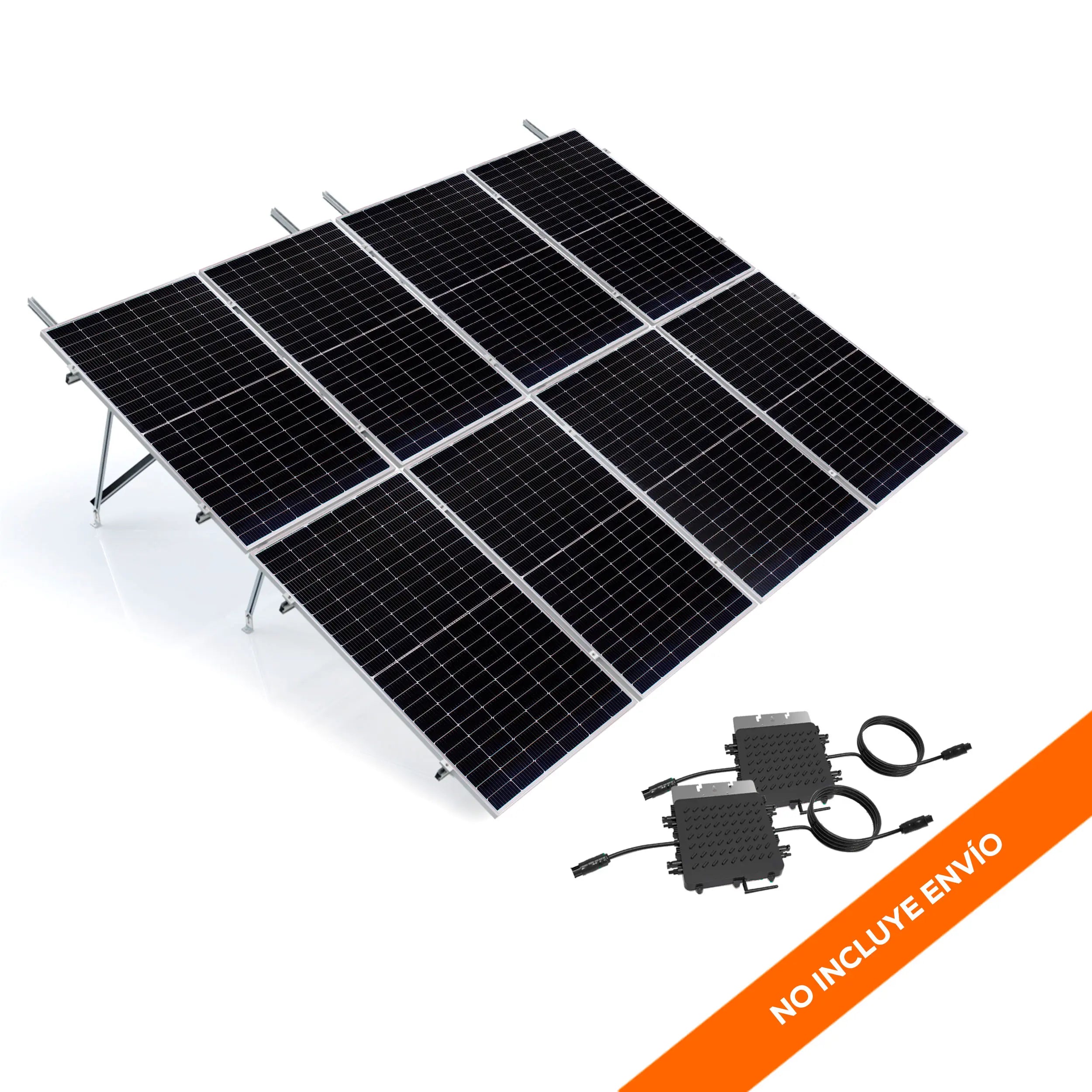Kit Solar 2.6 kW Marca EVANS. Modelo: GEN-SOL2.6KW2x4