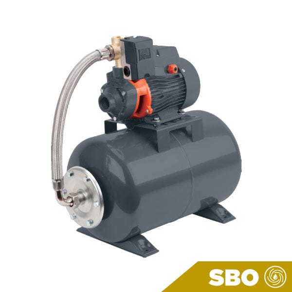 SISTEMA DE PRESIÓN ARMADO LEO CON APM37L 0.5HP Y TANQUE 24LTS Marca LEO. Modelo: APM37L-T24